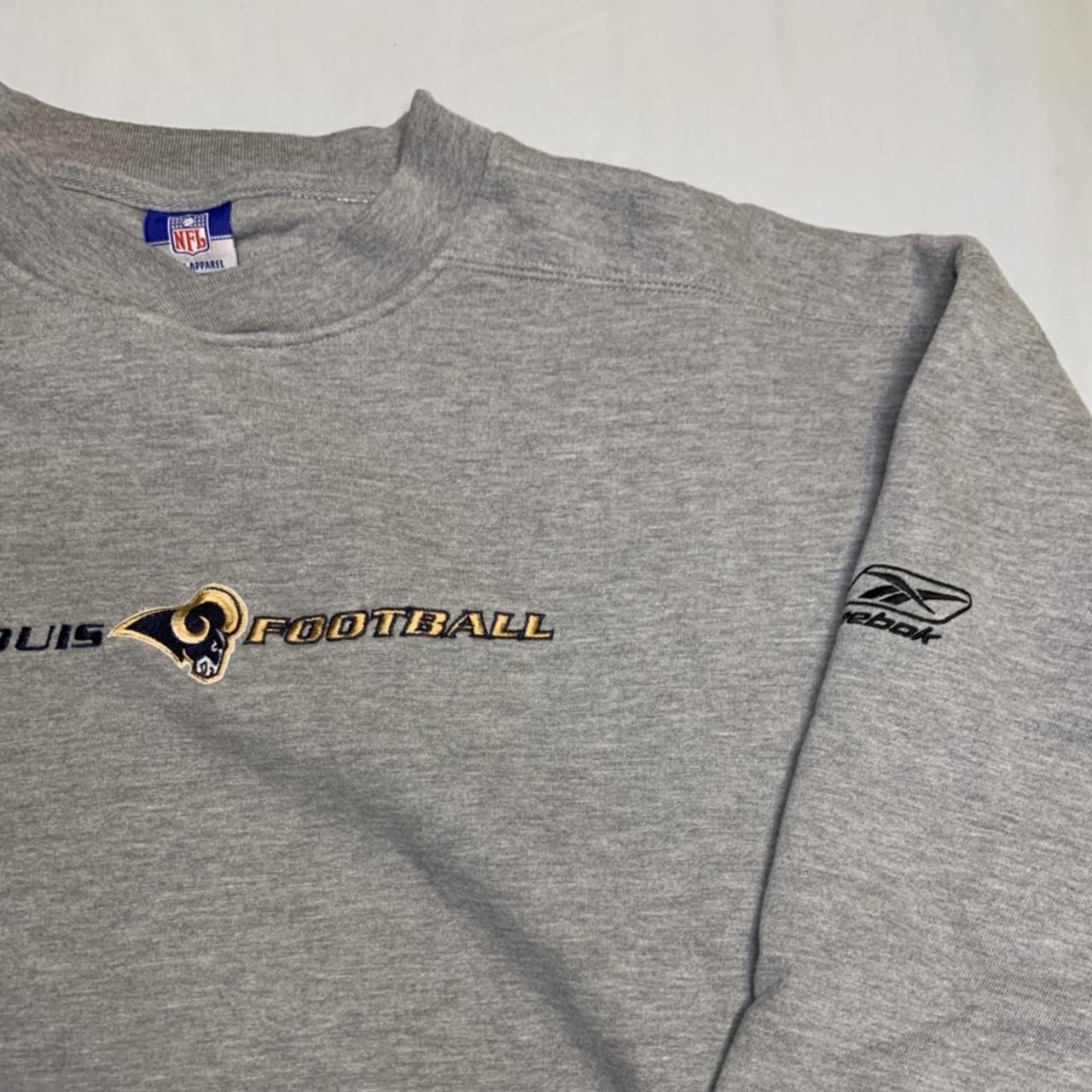 NFL St Louis Rams Pullover Hoodie Reebox  Team apparel, Nfl team apparel, St  louis rams