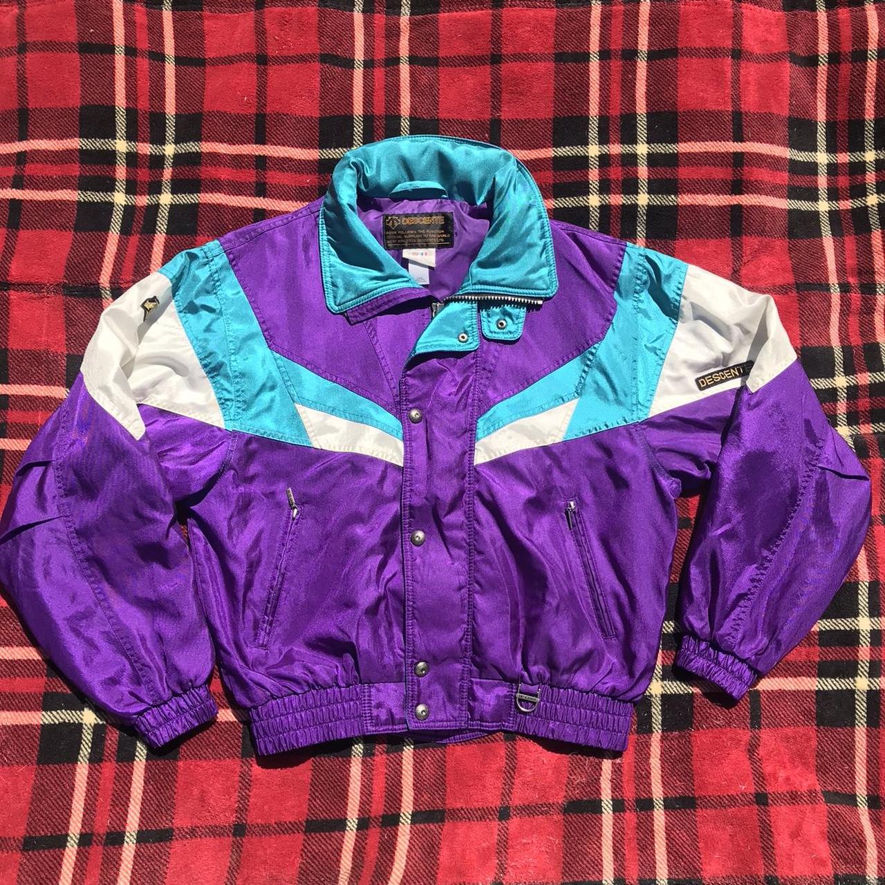 Vintage 80s ski jacket Size women’s medium Pit... - Depop