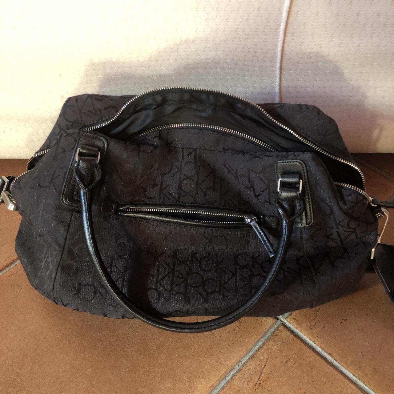 Borsa CALVIN KLEIN nera in tessuto Depop