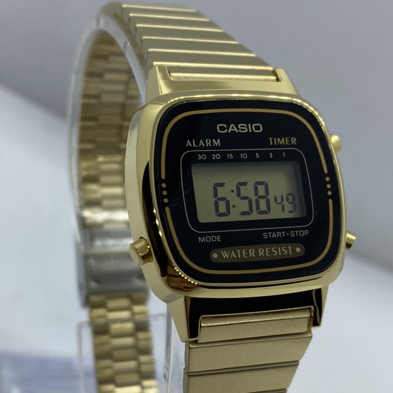 Casio Small Size for ladies brand new in gold... - Depop