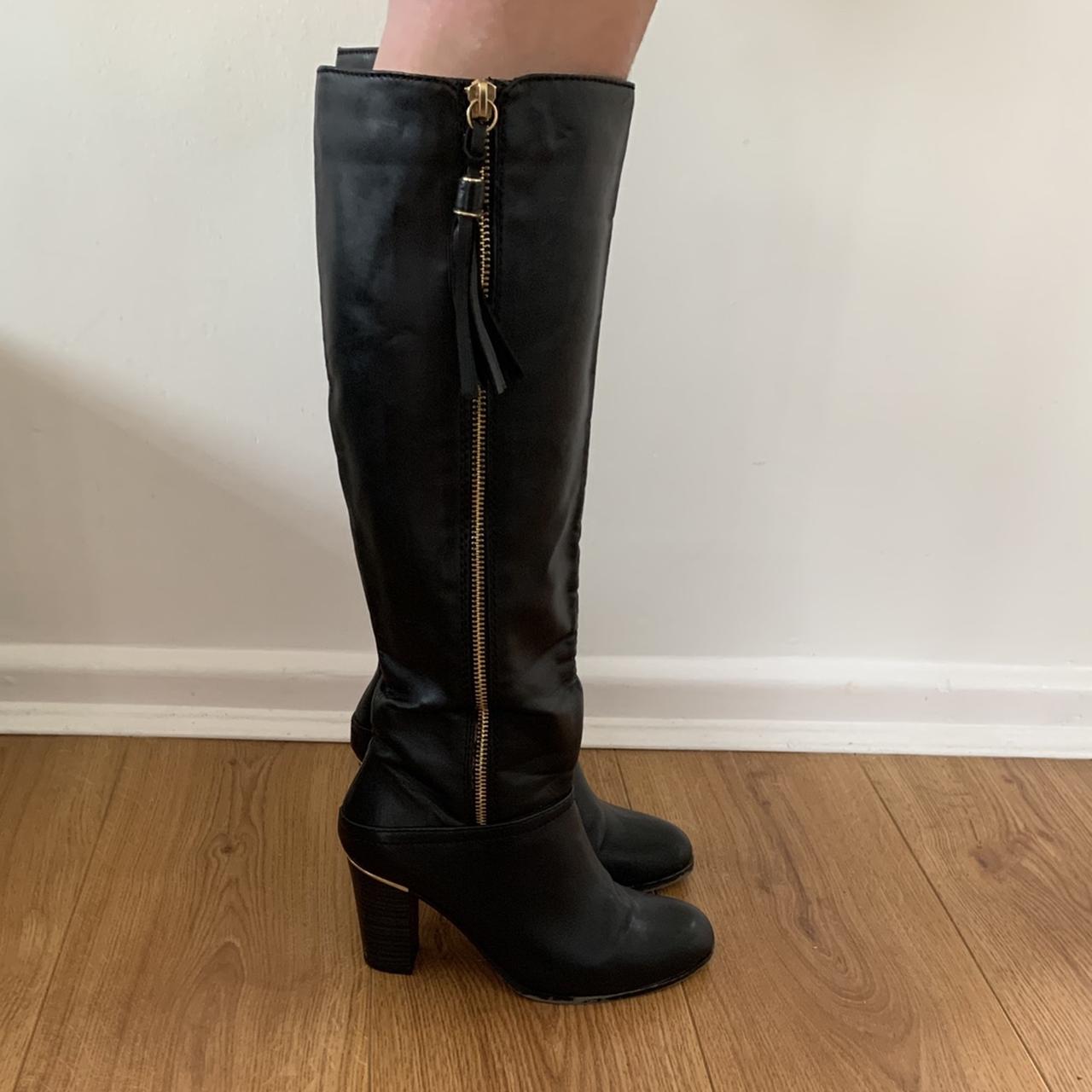 F&f knee 2025 high boots