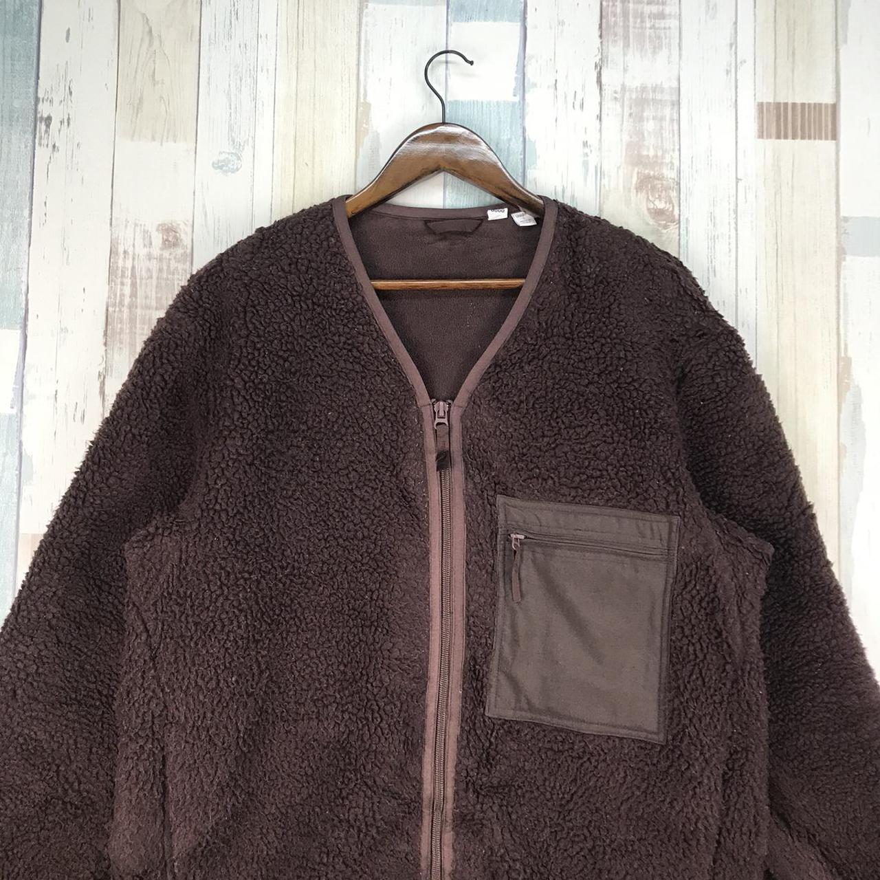 Men u fleece cardigan sale