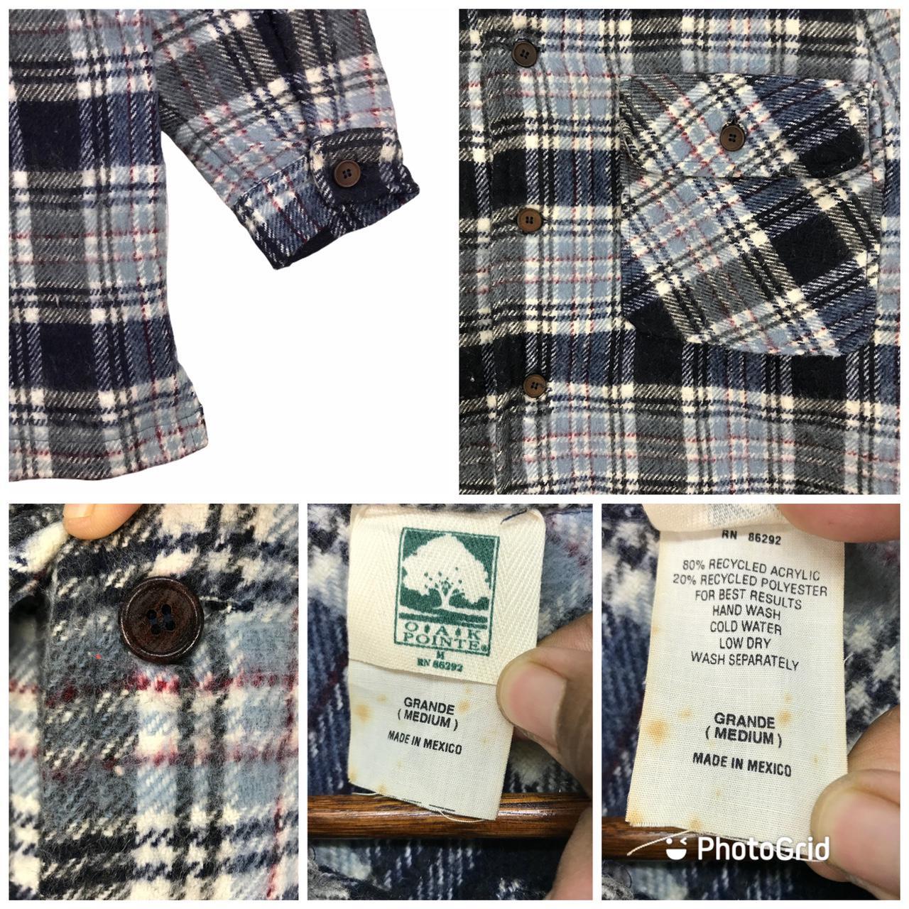 Vintage Oak Pointer Flannel Please Read All The... - Depop