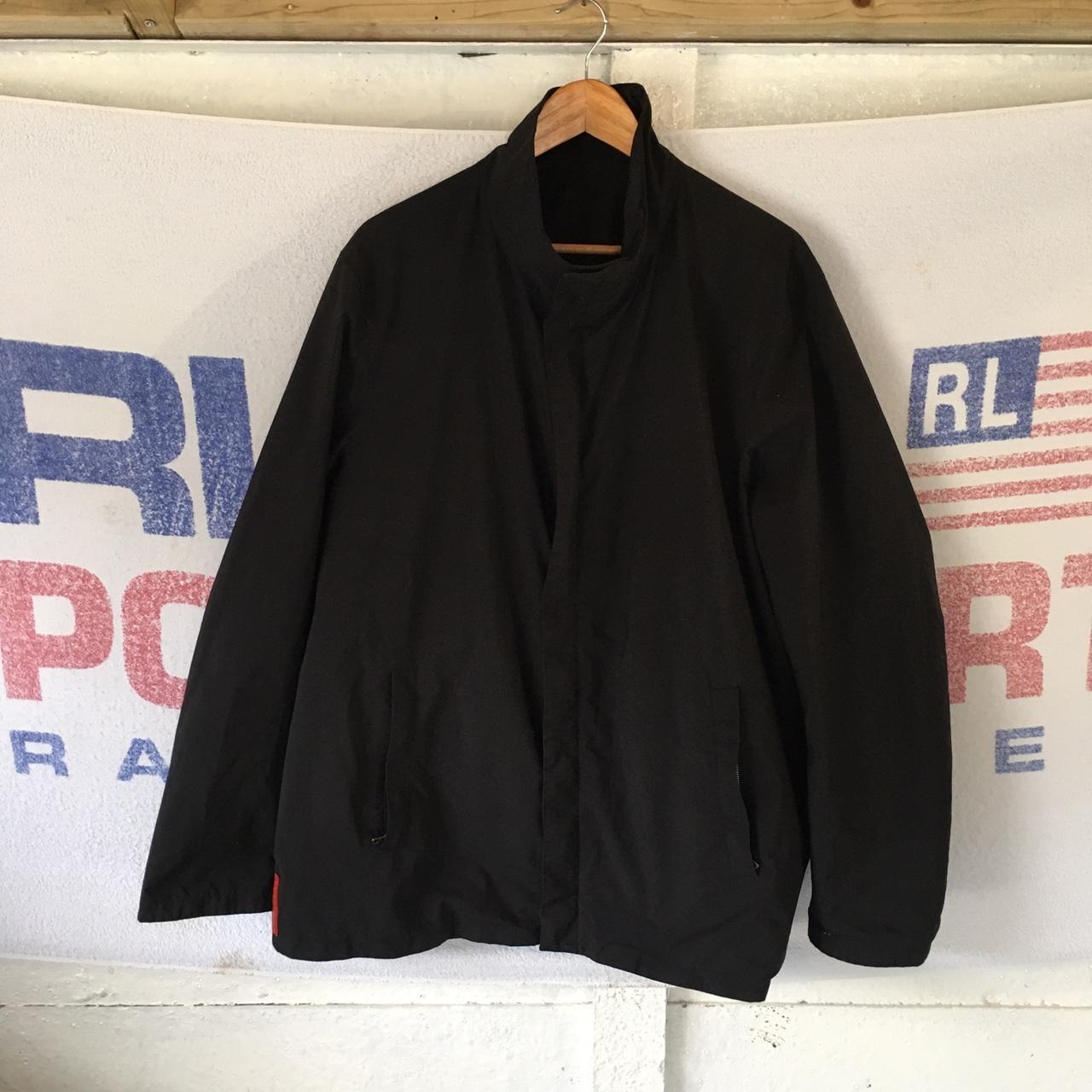 90s prada sports reversible tec coat