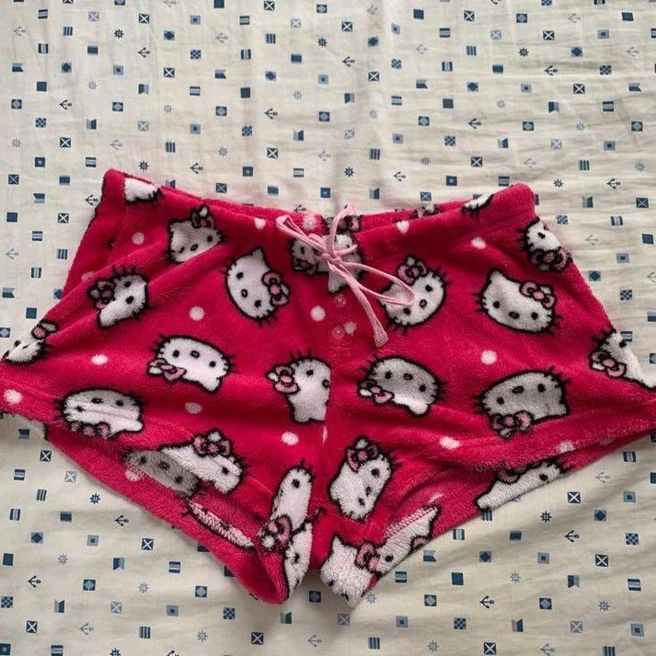Hello Kitty pajama shorts ISO IN SEARCH OF You... Depop