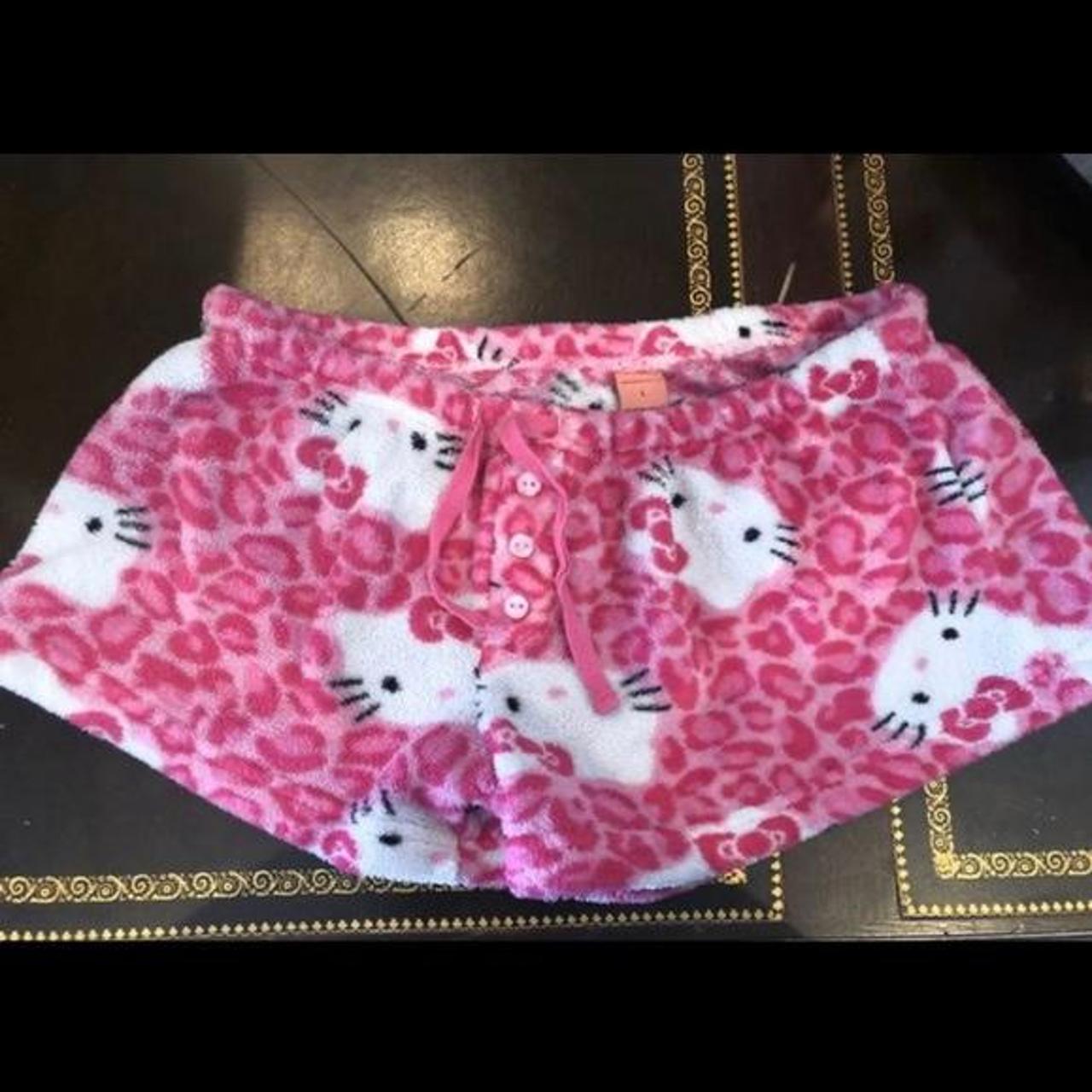 Hello Kitty pajama shorts ISO IN SEARCH OF You... Depop