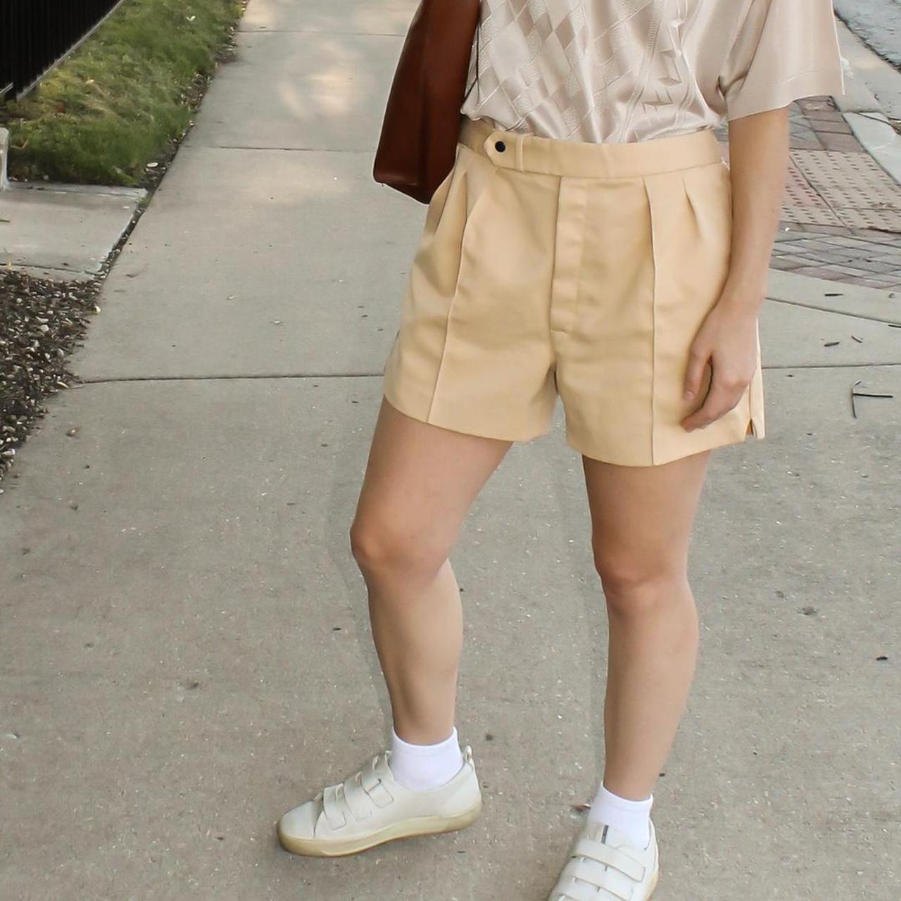 Jockey Men's Tan and Cream Shorts (2)