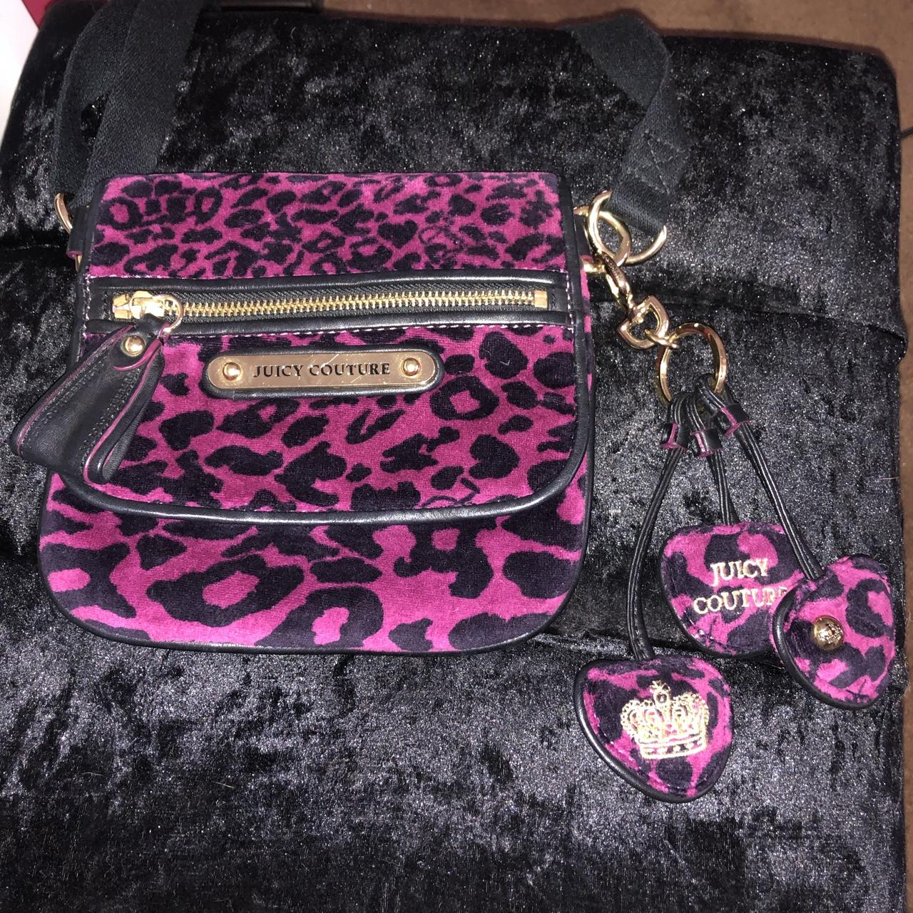 juicy couture leopard luggage