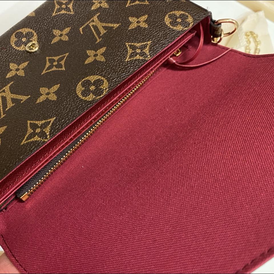 LOUIS VUITTON Monogram Canvas Pochette Valmy M40524 Men's