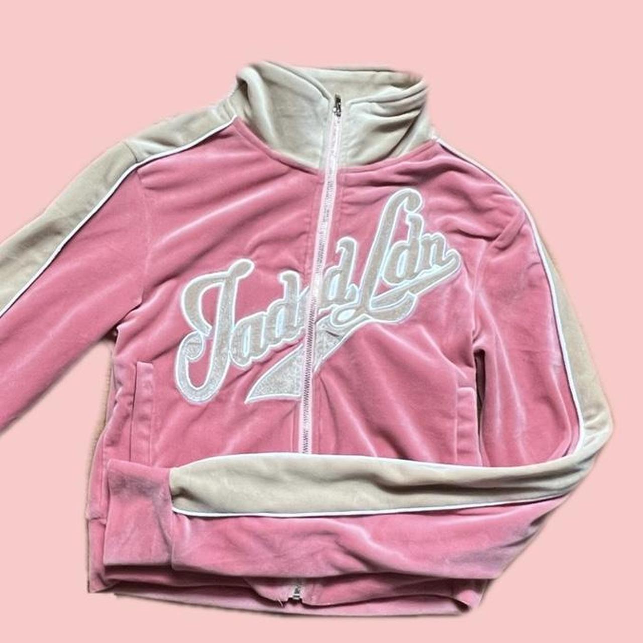 Jaded London Women's Pink and Cream Jacket