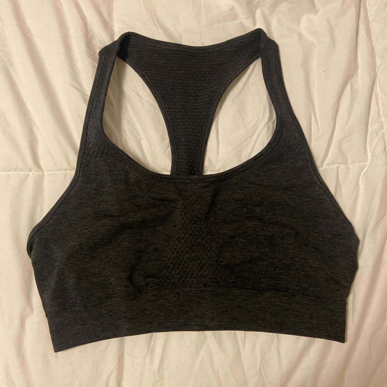 Alphalete Impact bra in powder gray. Never worn... - Depop