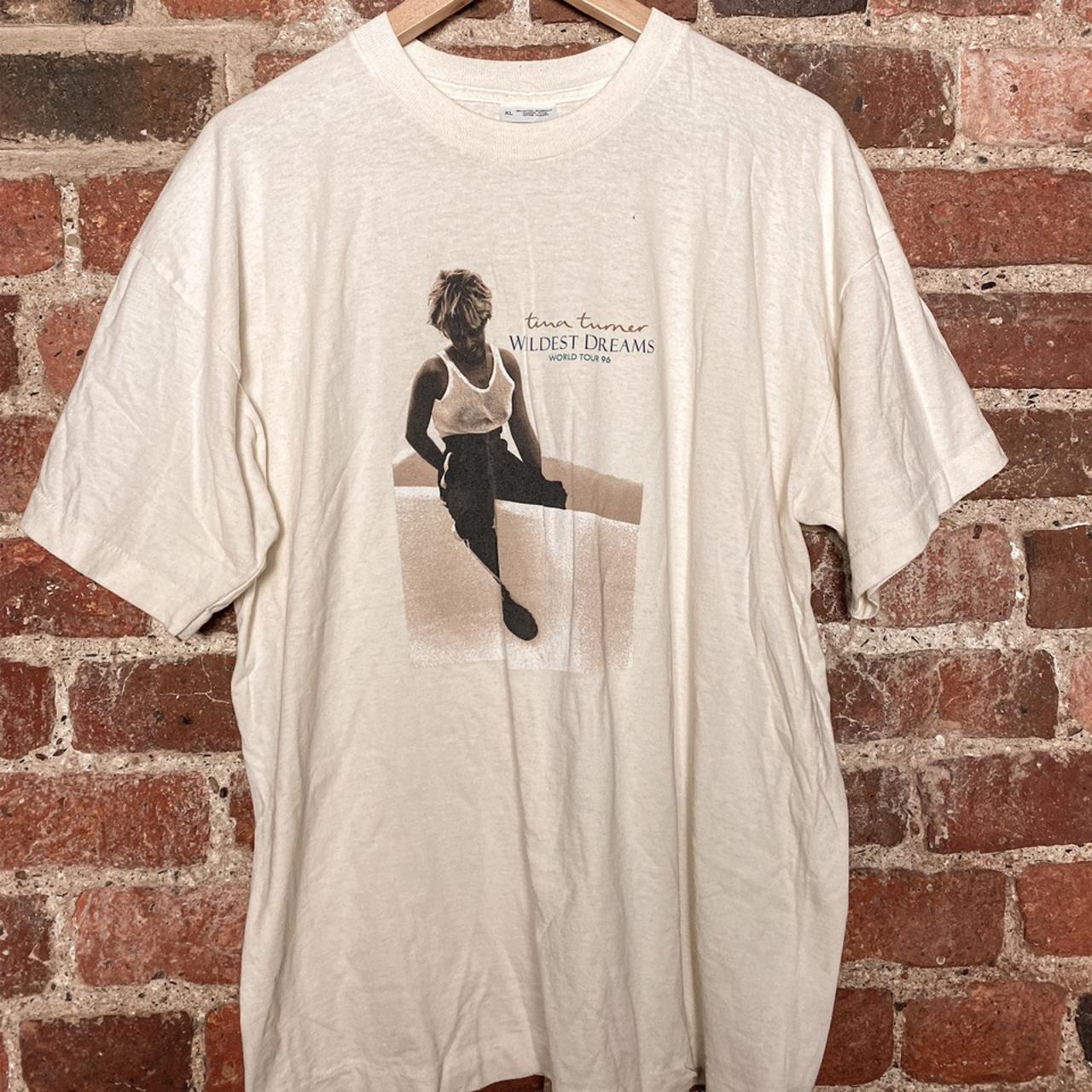 Tina Turner “Wildest Dreams” 1996 vintage tour shirt... - Depop