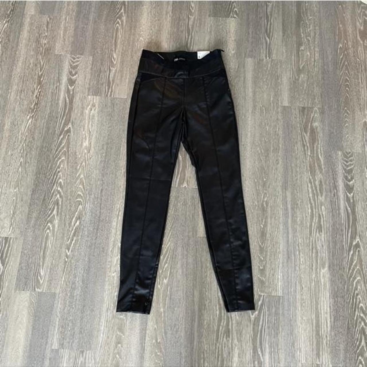 NWT Faux Leather Pants ♡ Size: S ♡ Brand: Zara ♡... - Depop