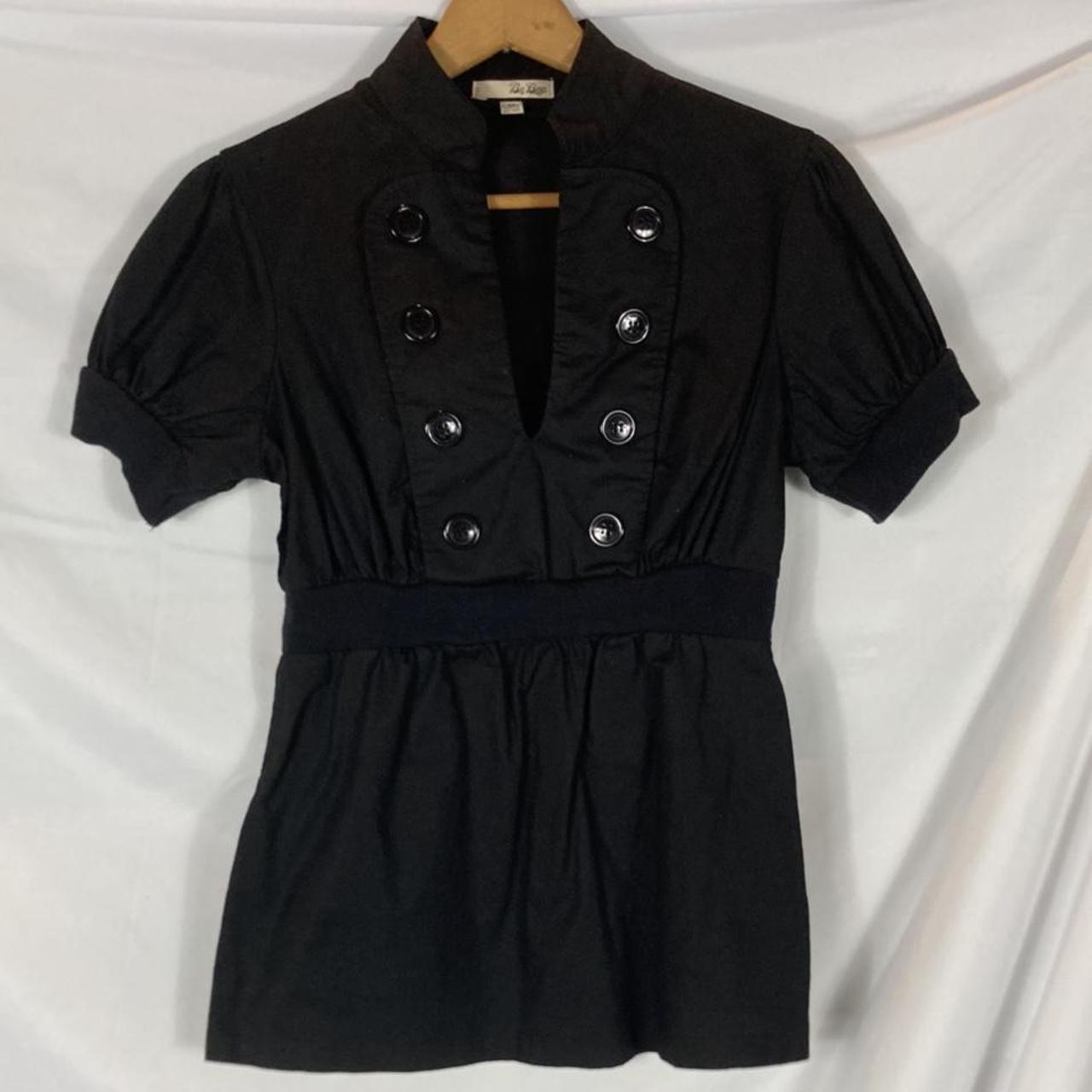 Product Image 1 - Y2K 2000s black buttoned collared