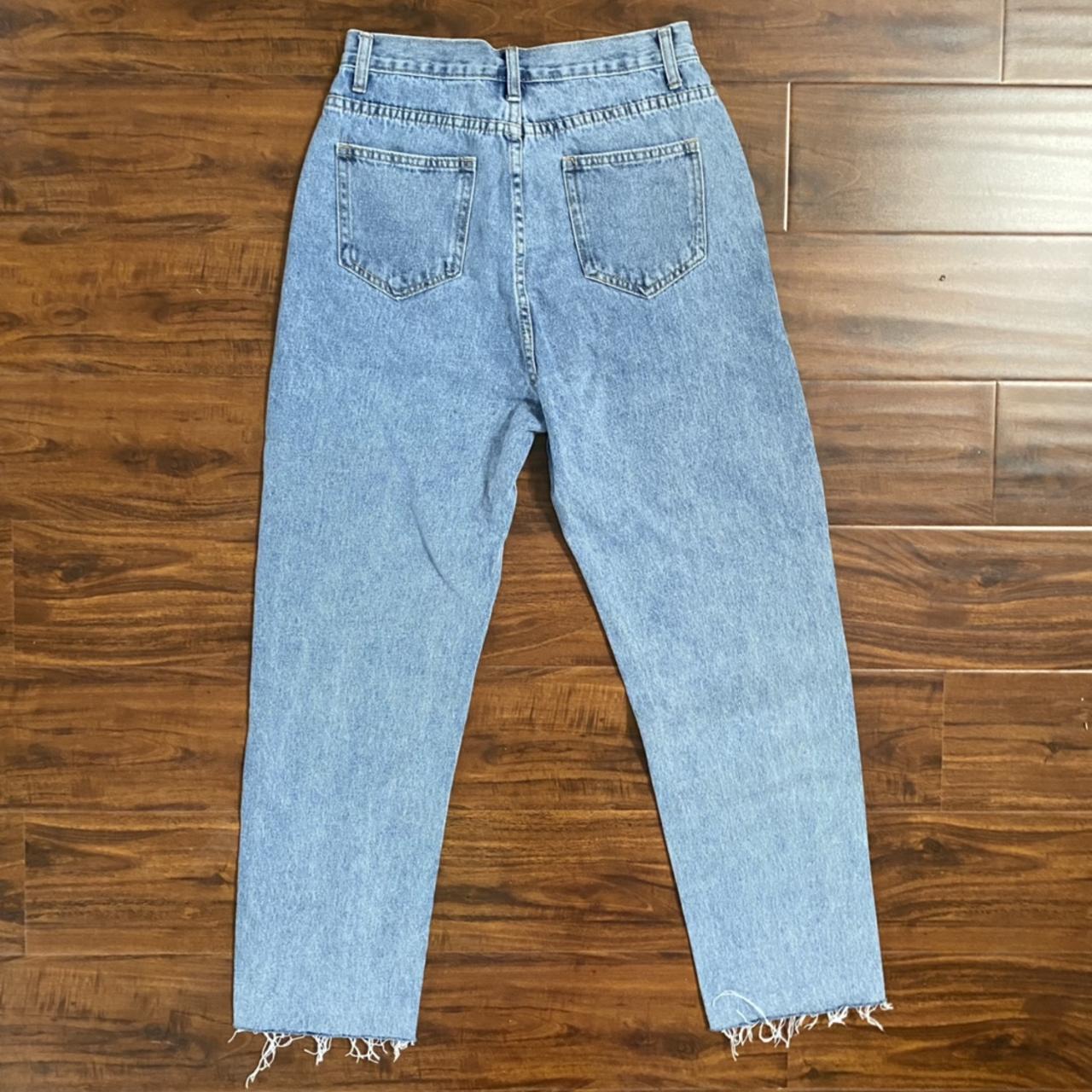 Vintage high waisted jeans are basic straight leg... - Depop