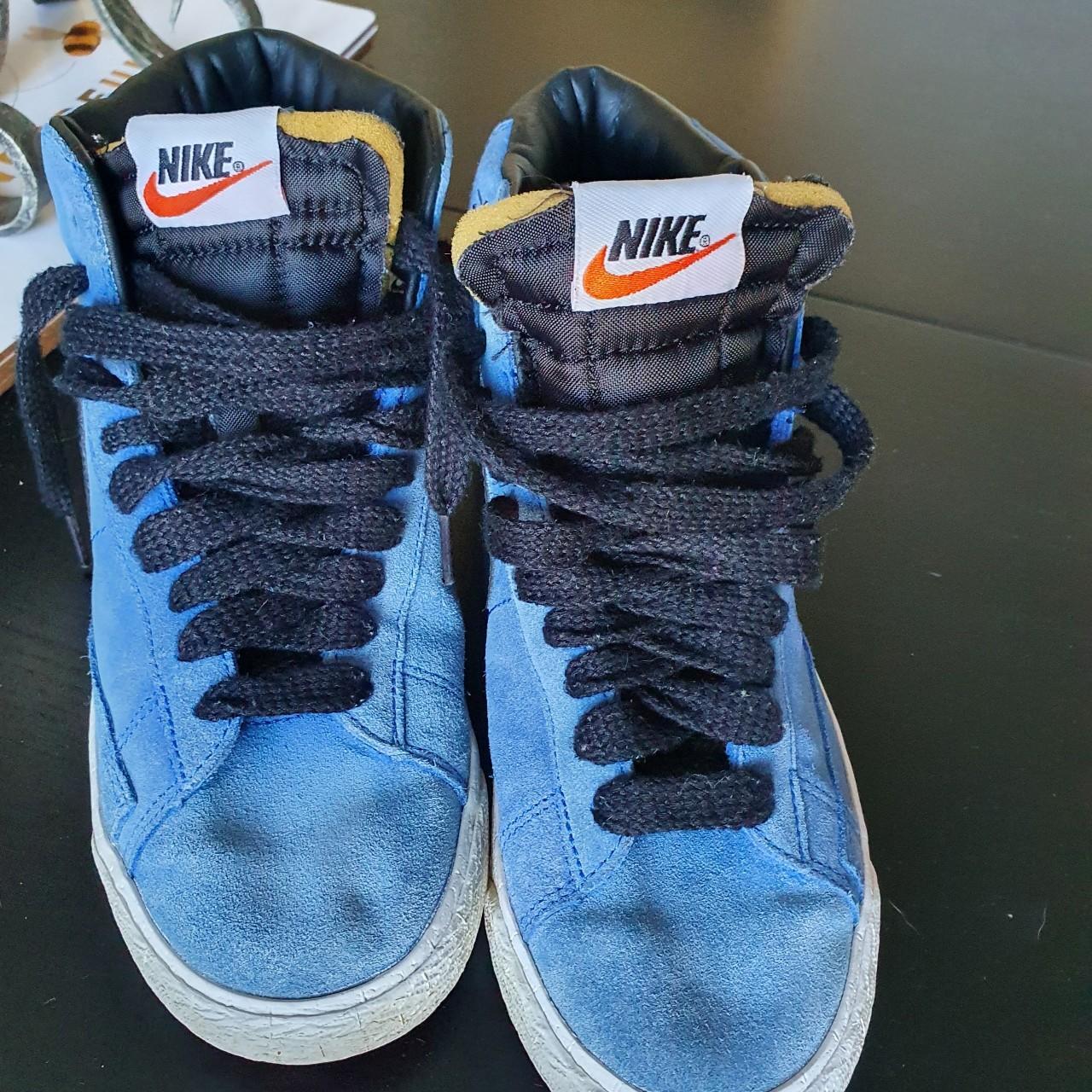 mens blue nike top