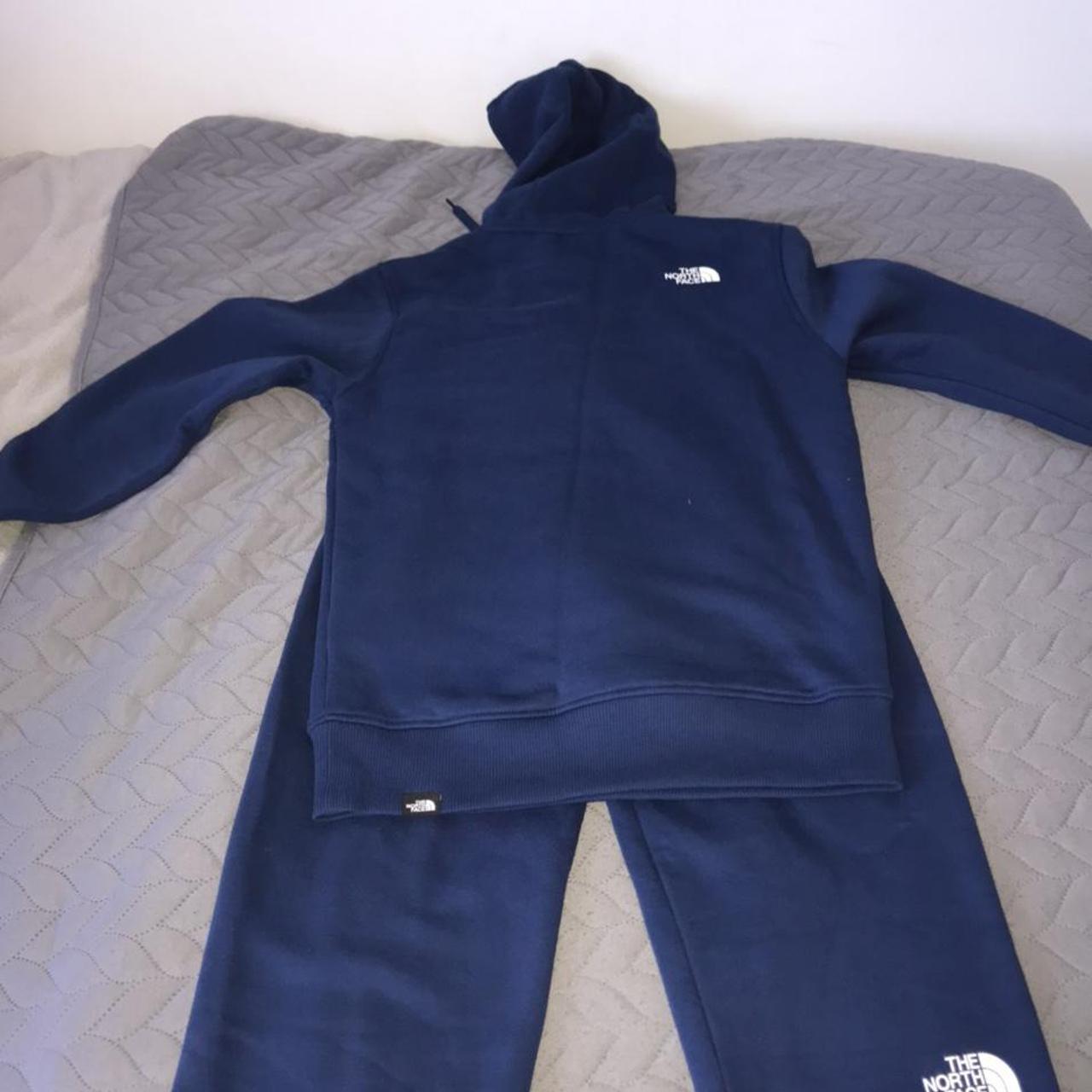 Navy north best sale face tracksuit