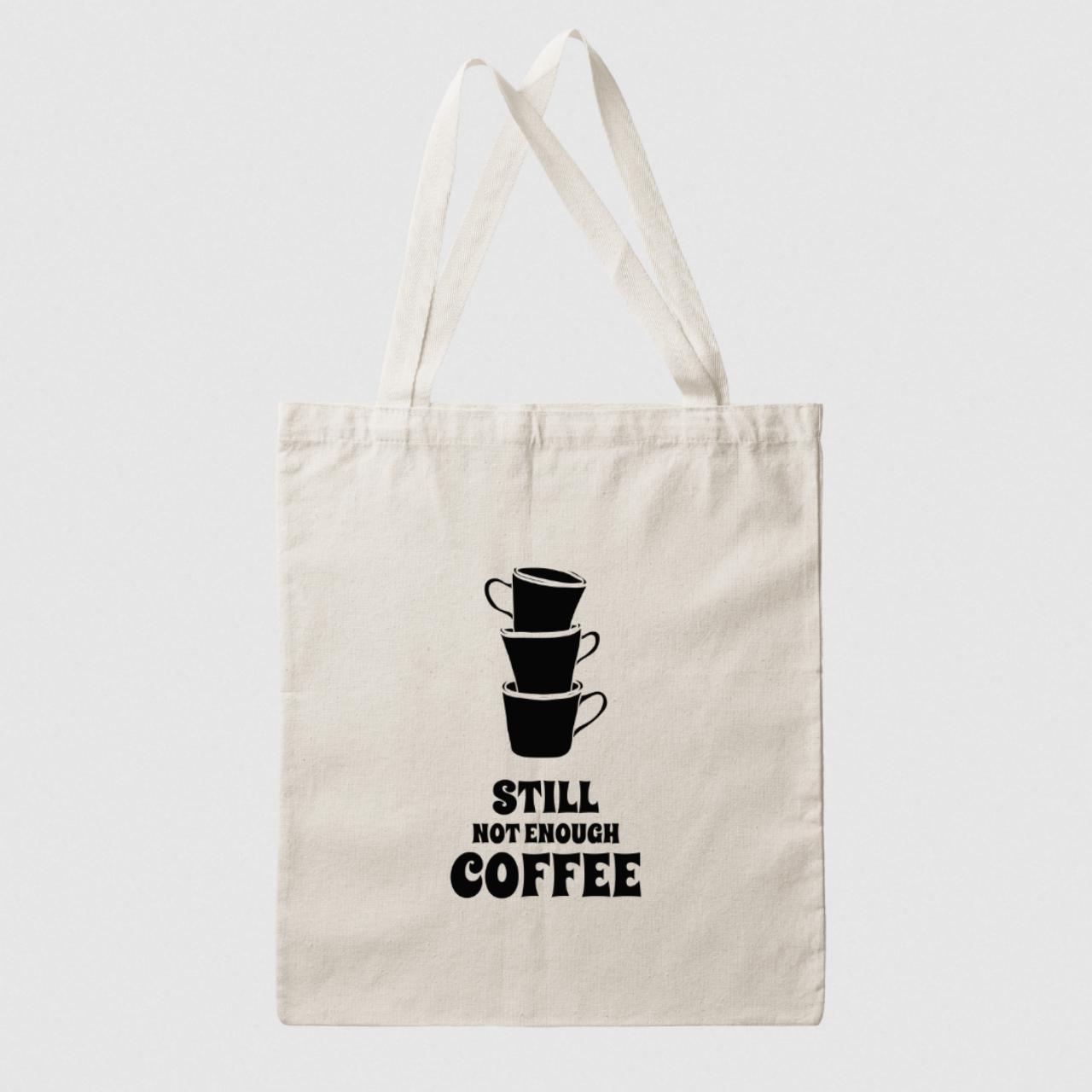 Aesthetic Coffee Canvas Tote Bag 🌱eco - Depop