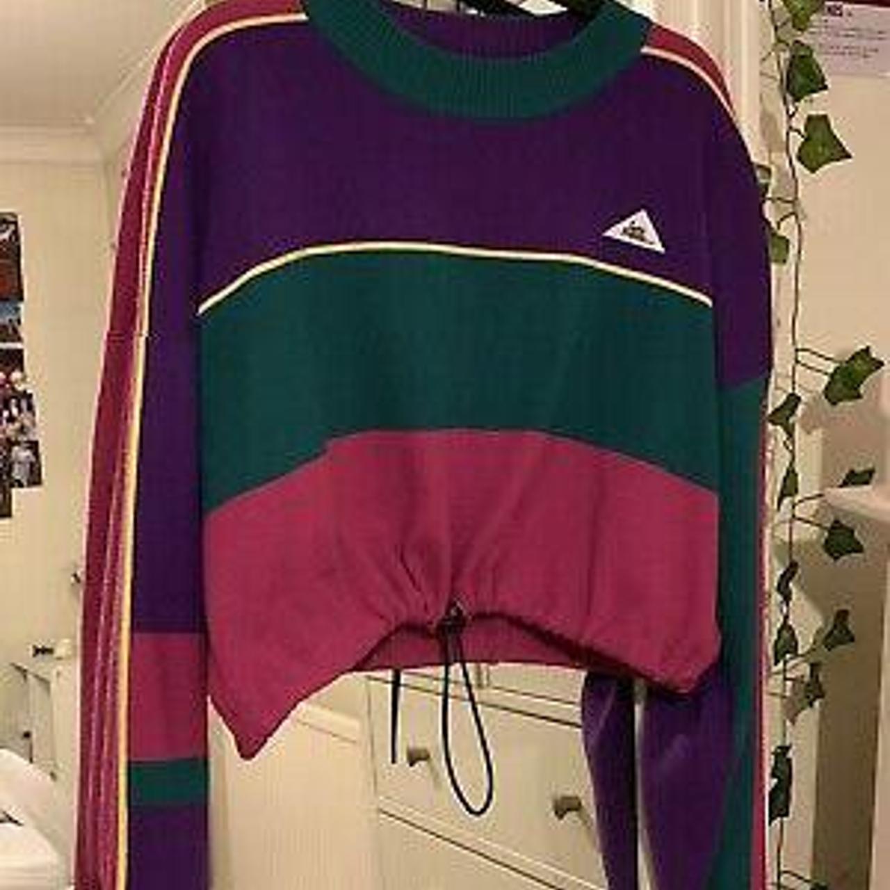 Urban Outfitters Women's Purple and Pink Sweatshirt (4)
