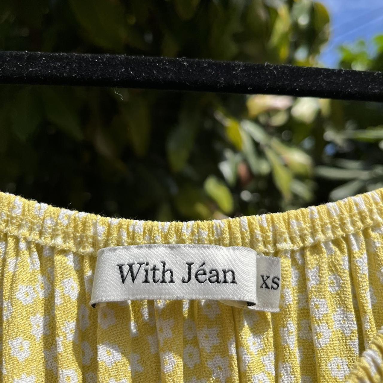 Product Image 4 - With Jean yellow floral off