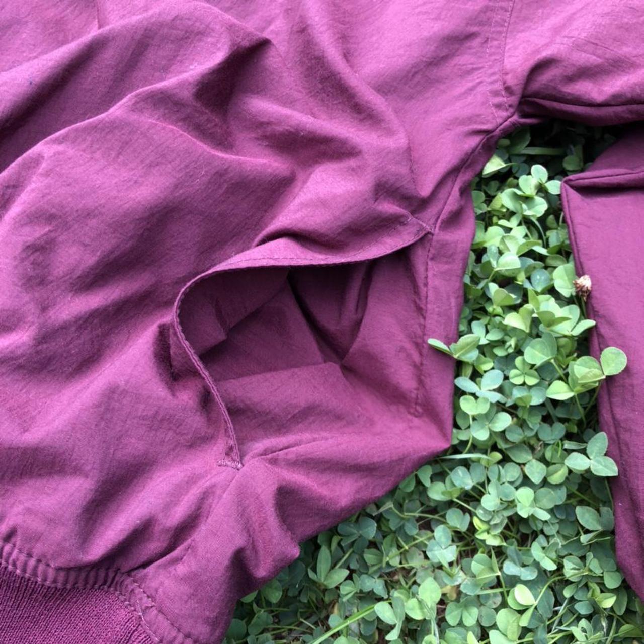 Alternative Apparel Men's Burgundy and Gold Sweatshirt Depop