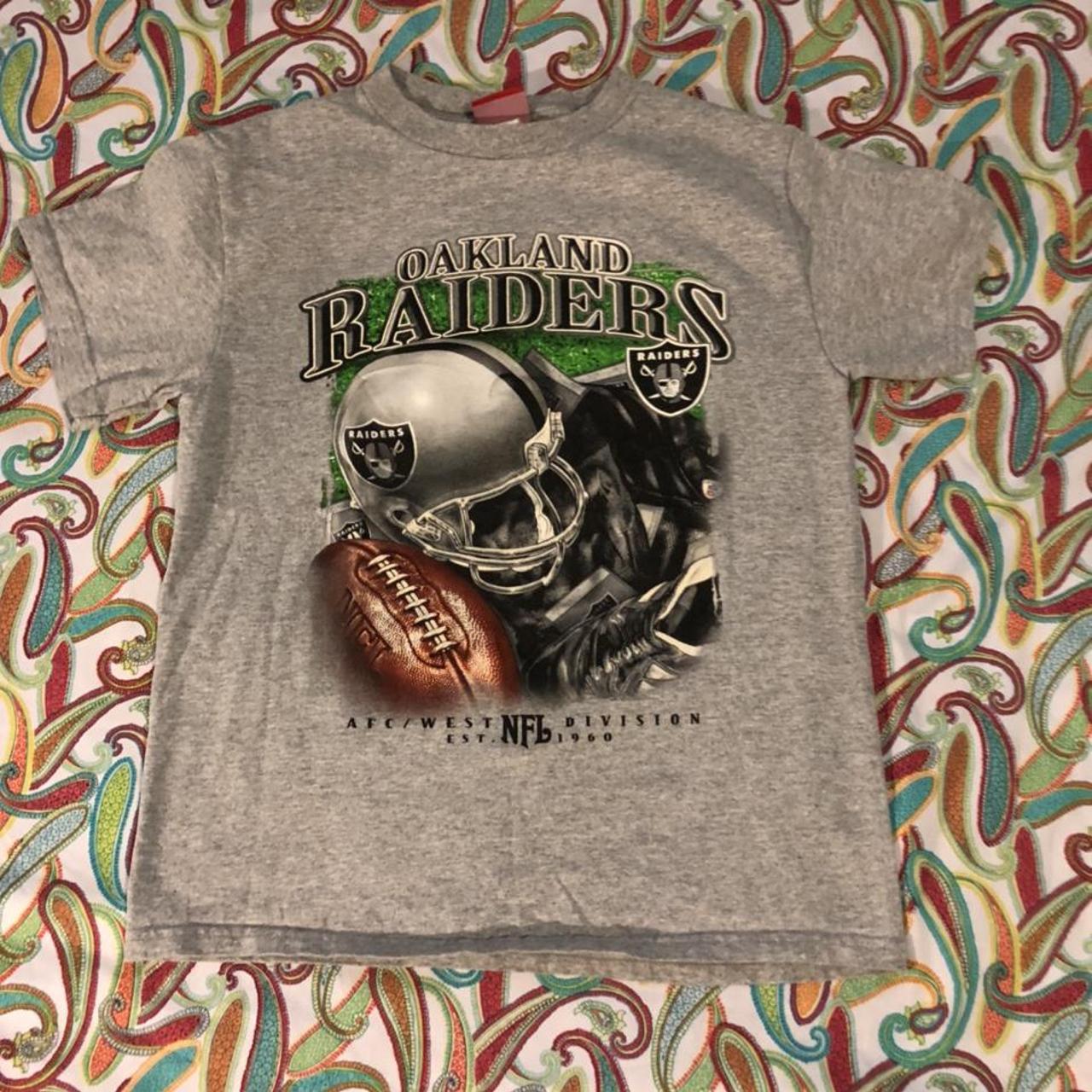 Vintage Oakland Raiders Shirt Official NFL / Reebok - Depop