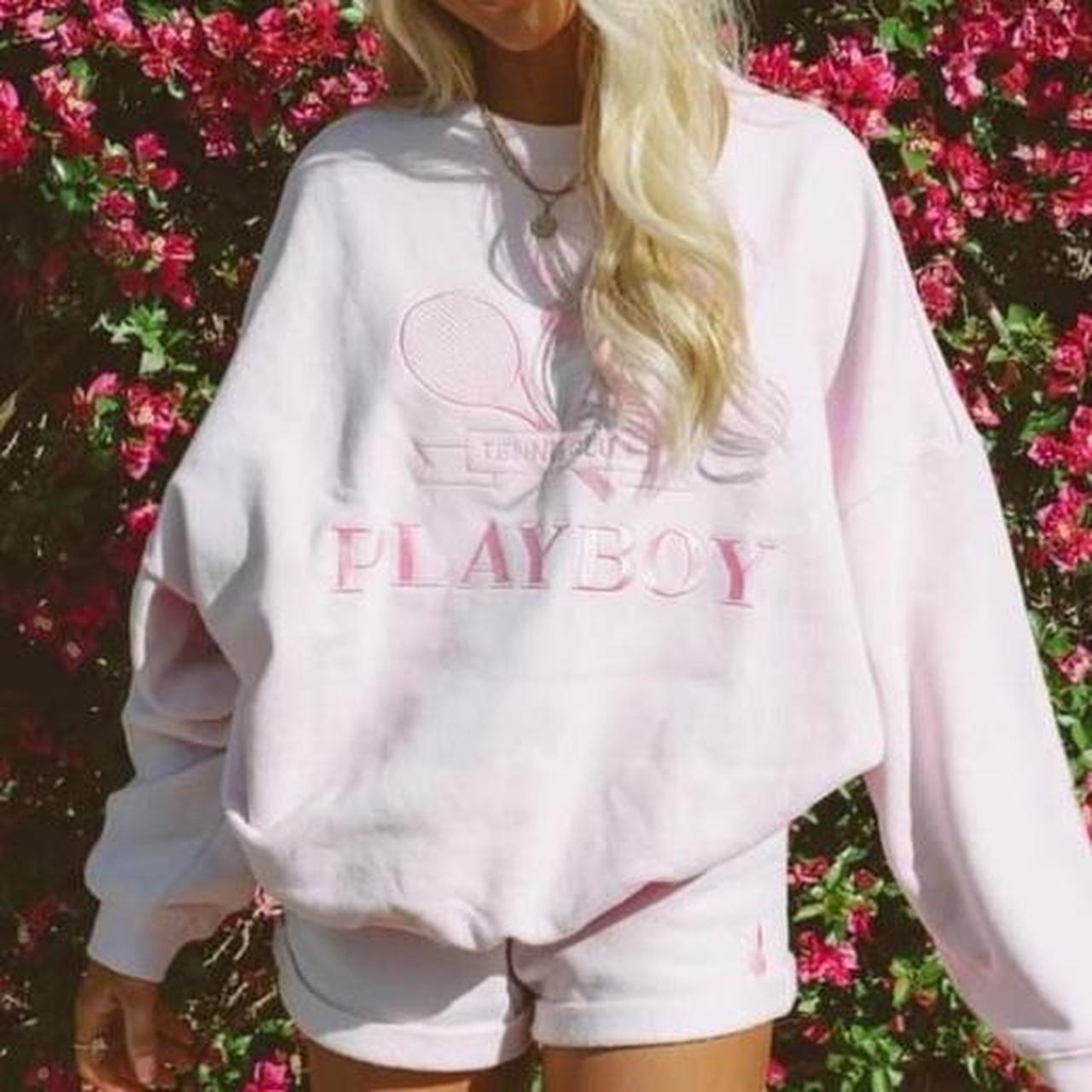 playboy sweatshirt pink