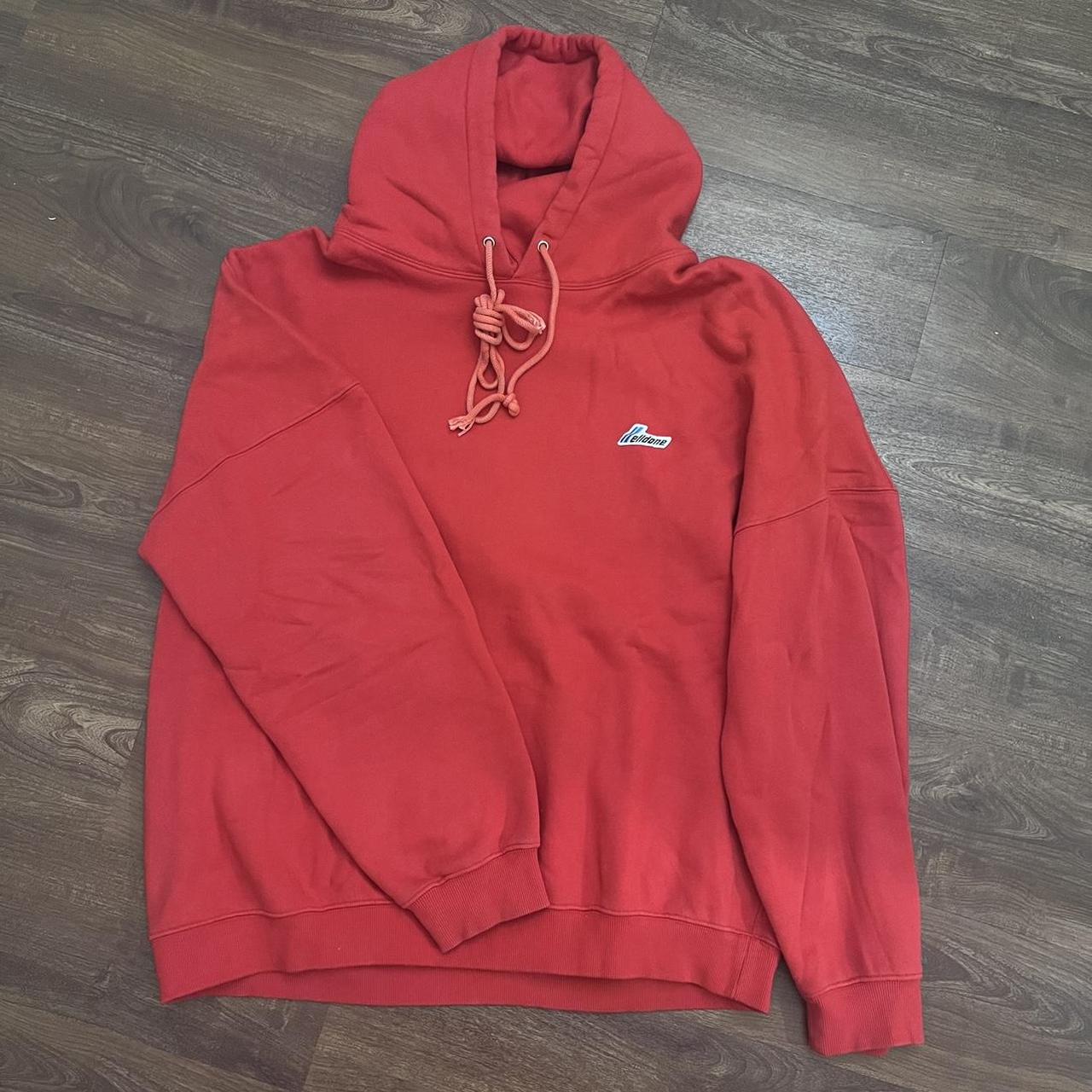 WE11DONE, Oversized appliquéd cotton-blend