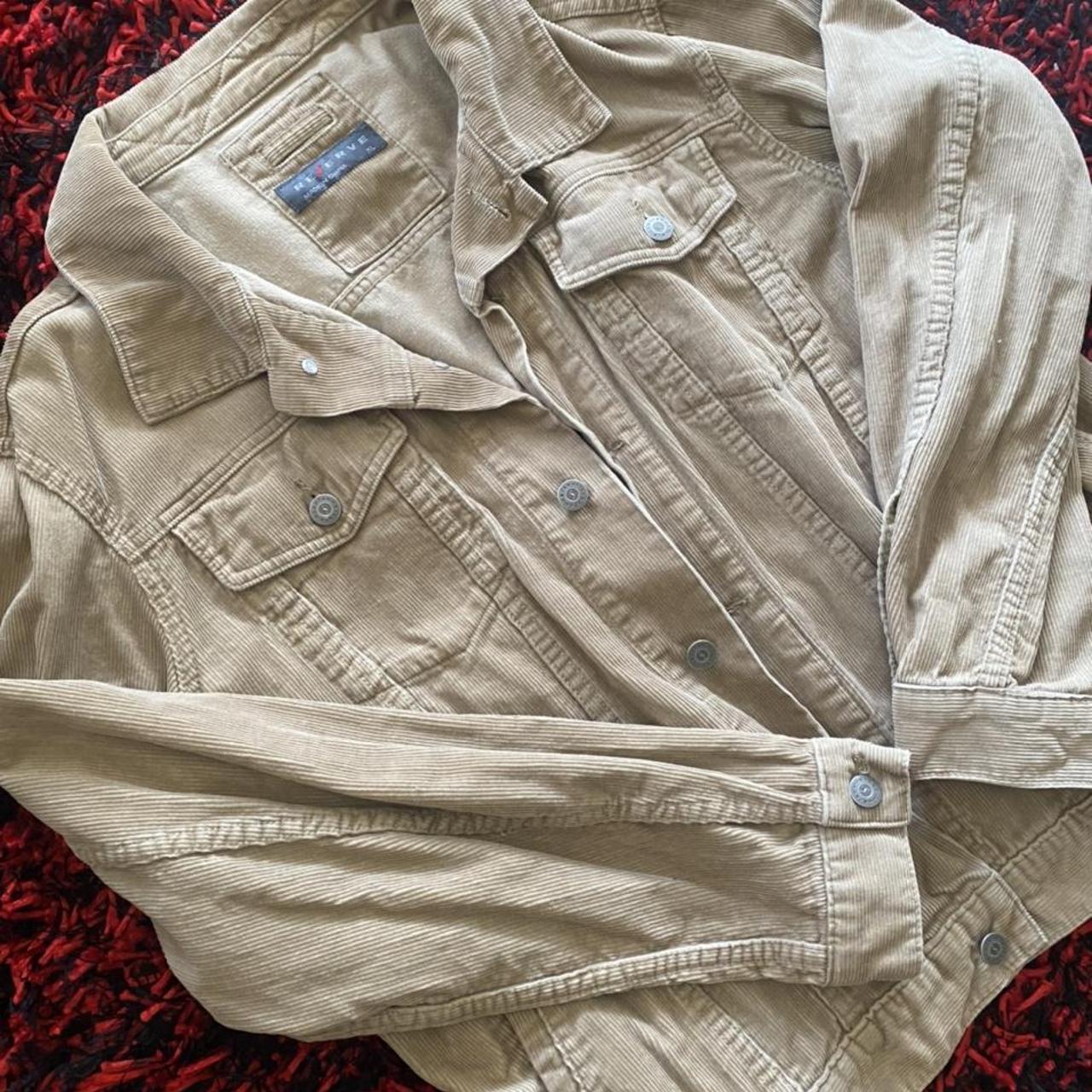 Cool beige corduroy jacket Great condition Tagged... - Depop