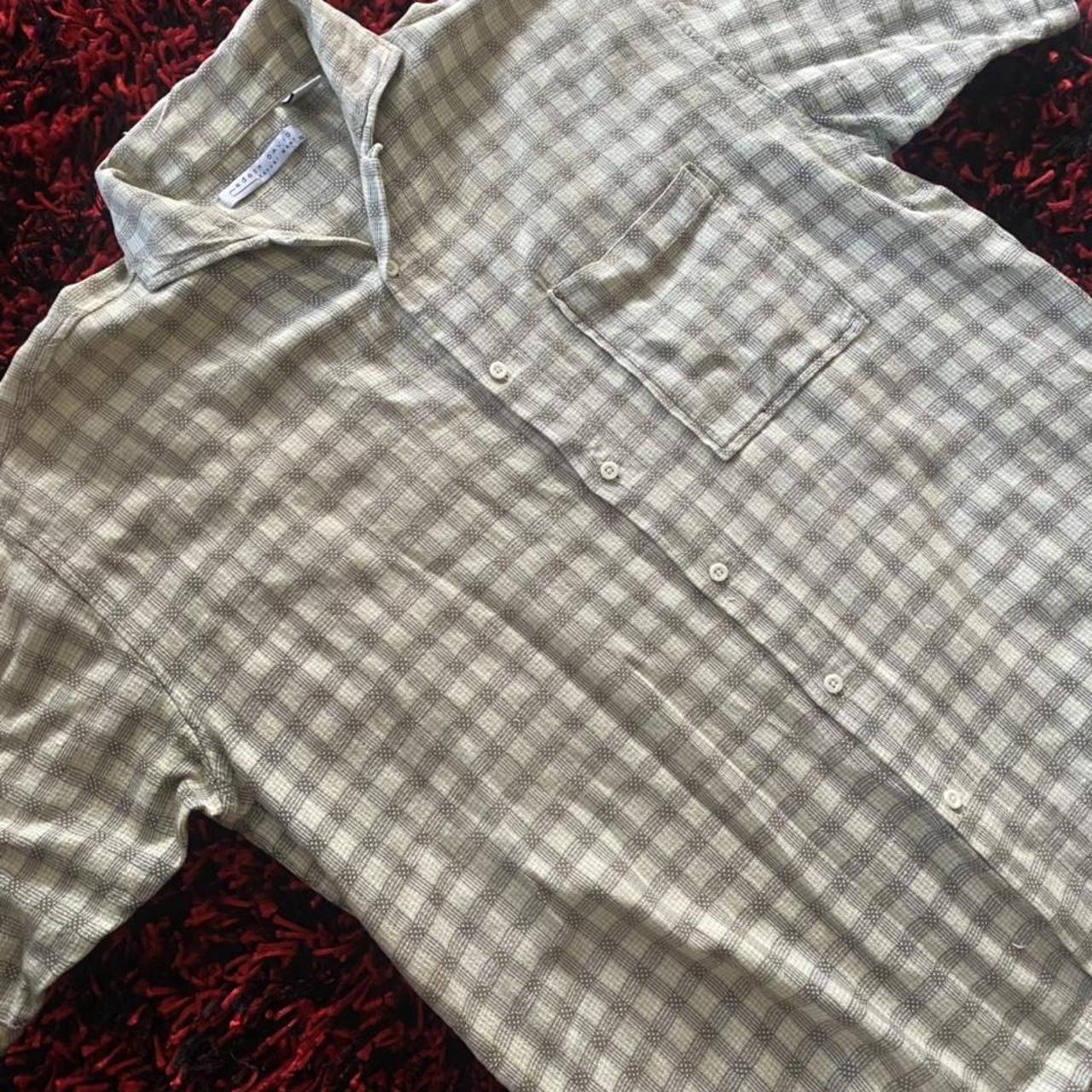 Cool vintage checkered shirt Size XL and fits true... - Depop