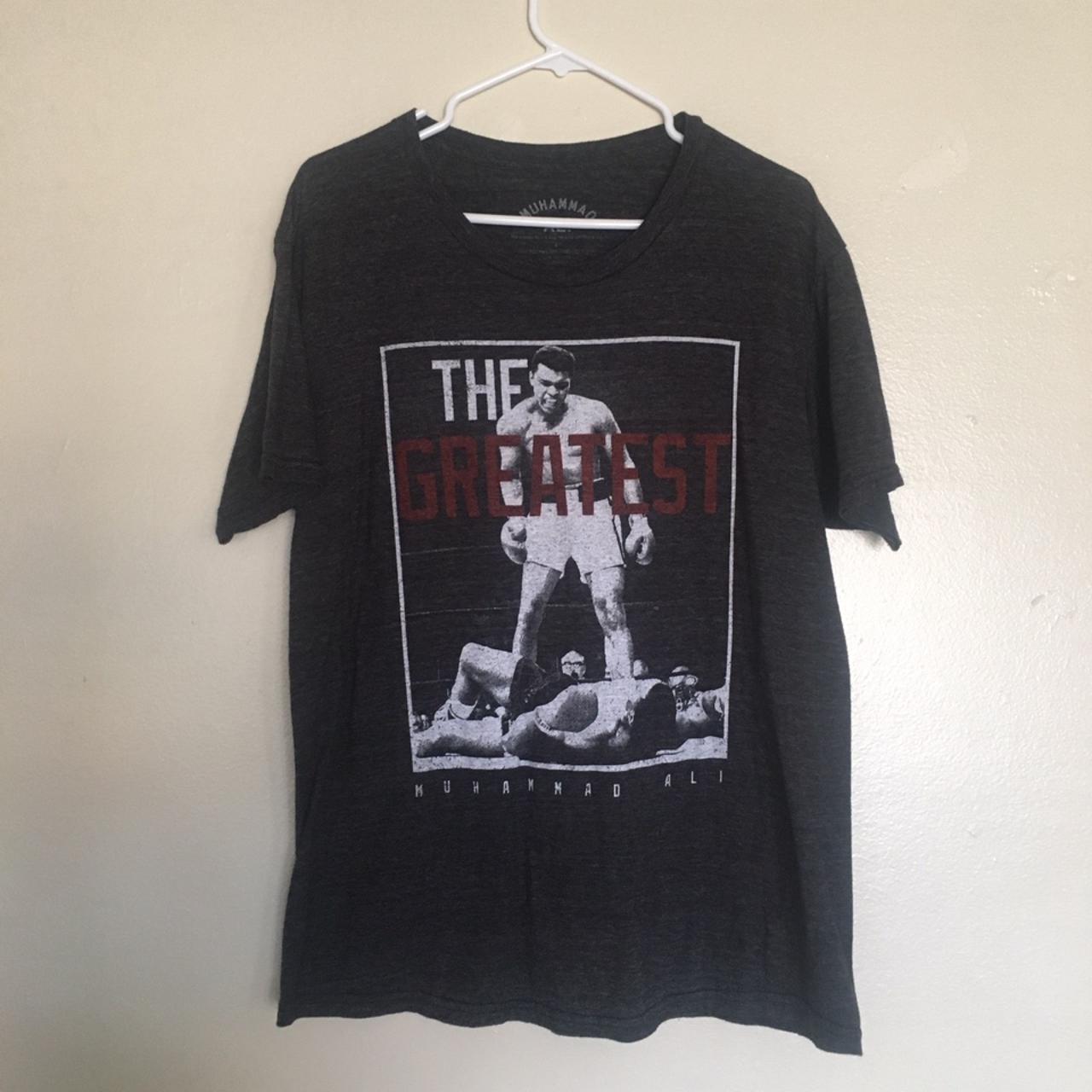 Used Muhammad Ali T-shirt size large. Worn a few... - Depop