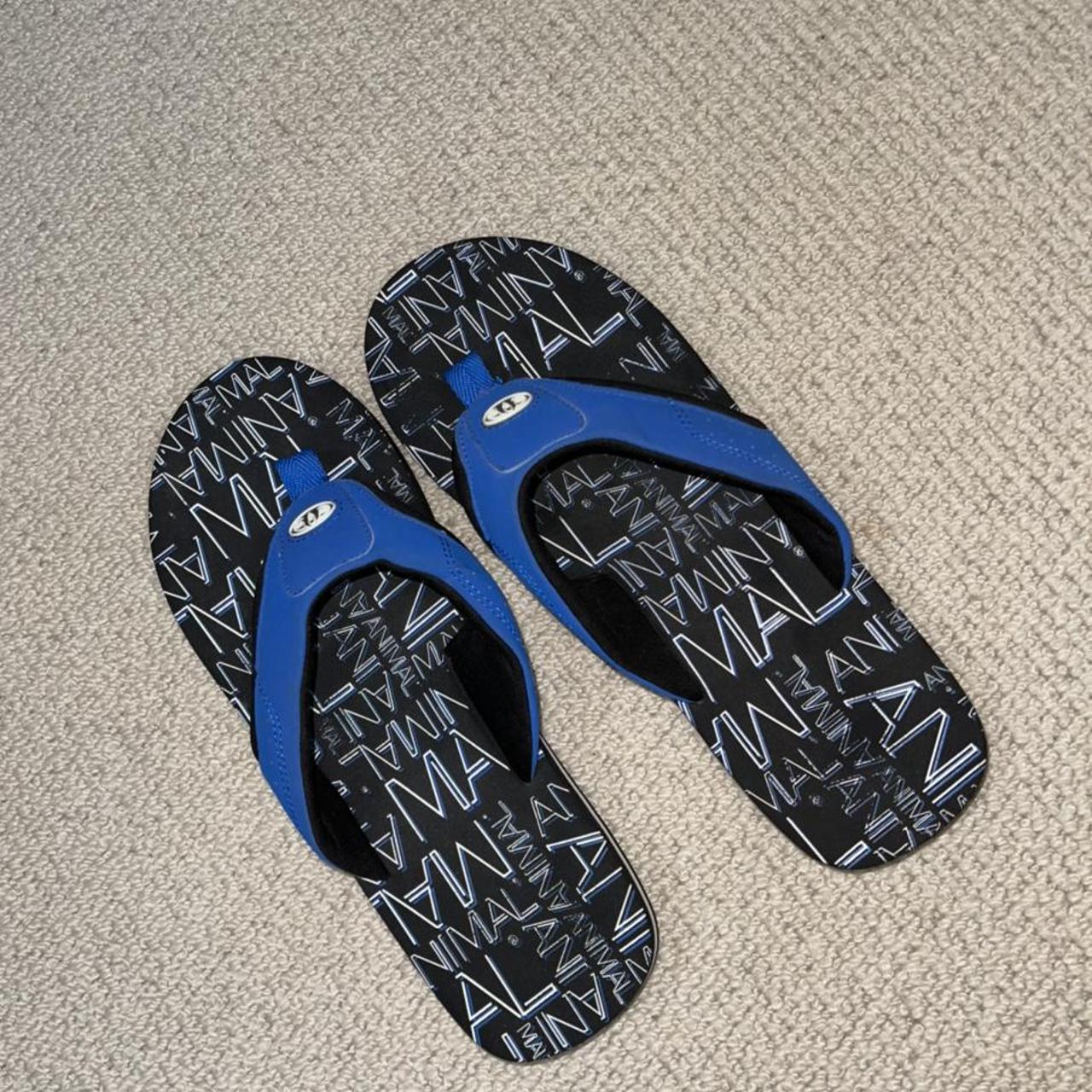 mens flip flops size 9