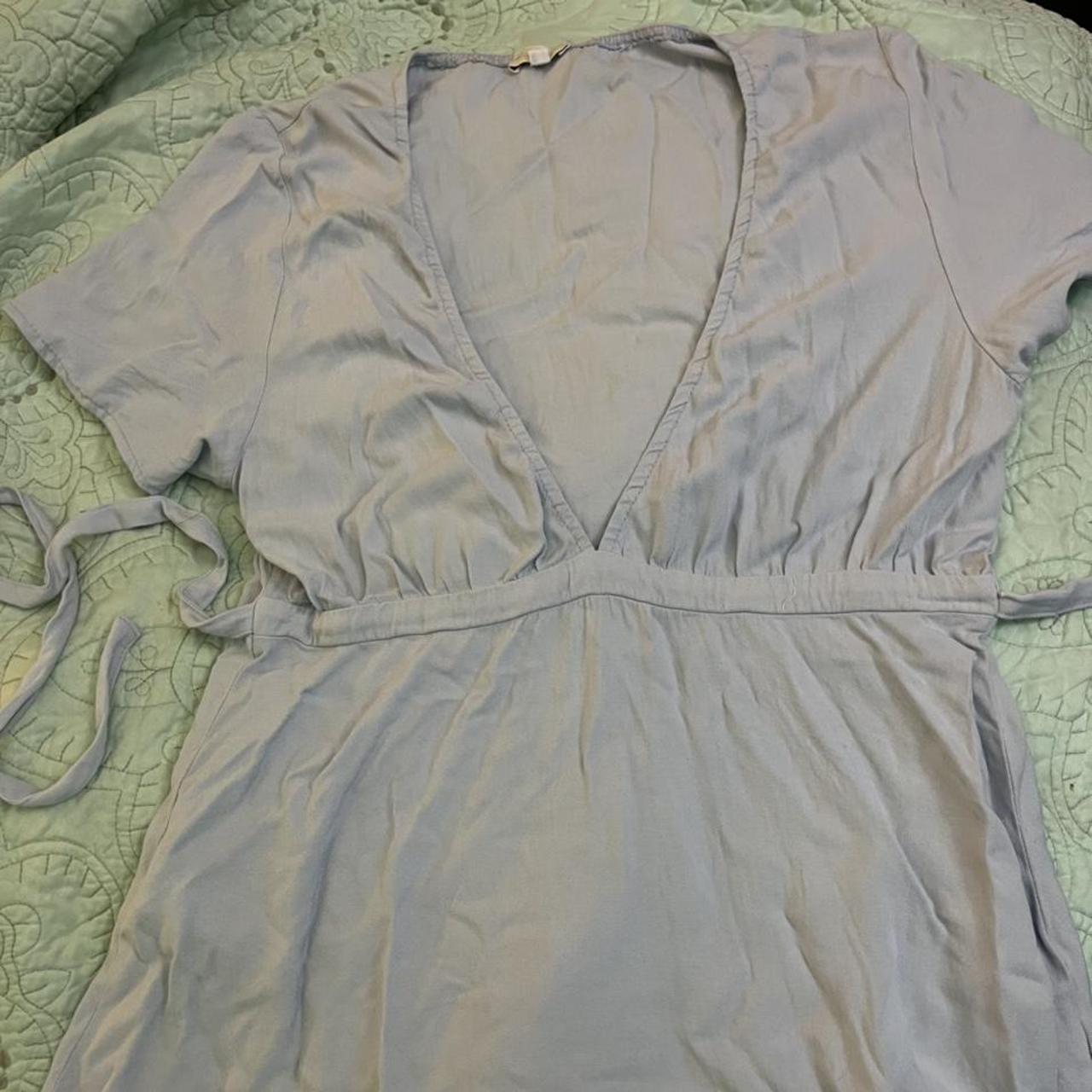 Brandy melville europe exclusive dress in light blue... Depop