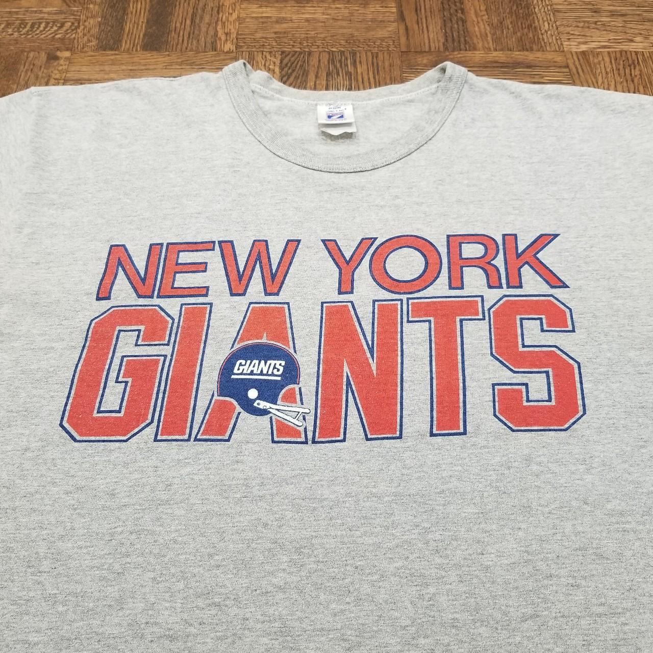 Vintage New York Giants T-shirt Really cool tee - Depop