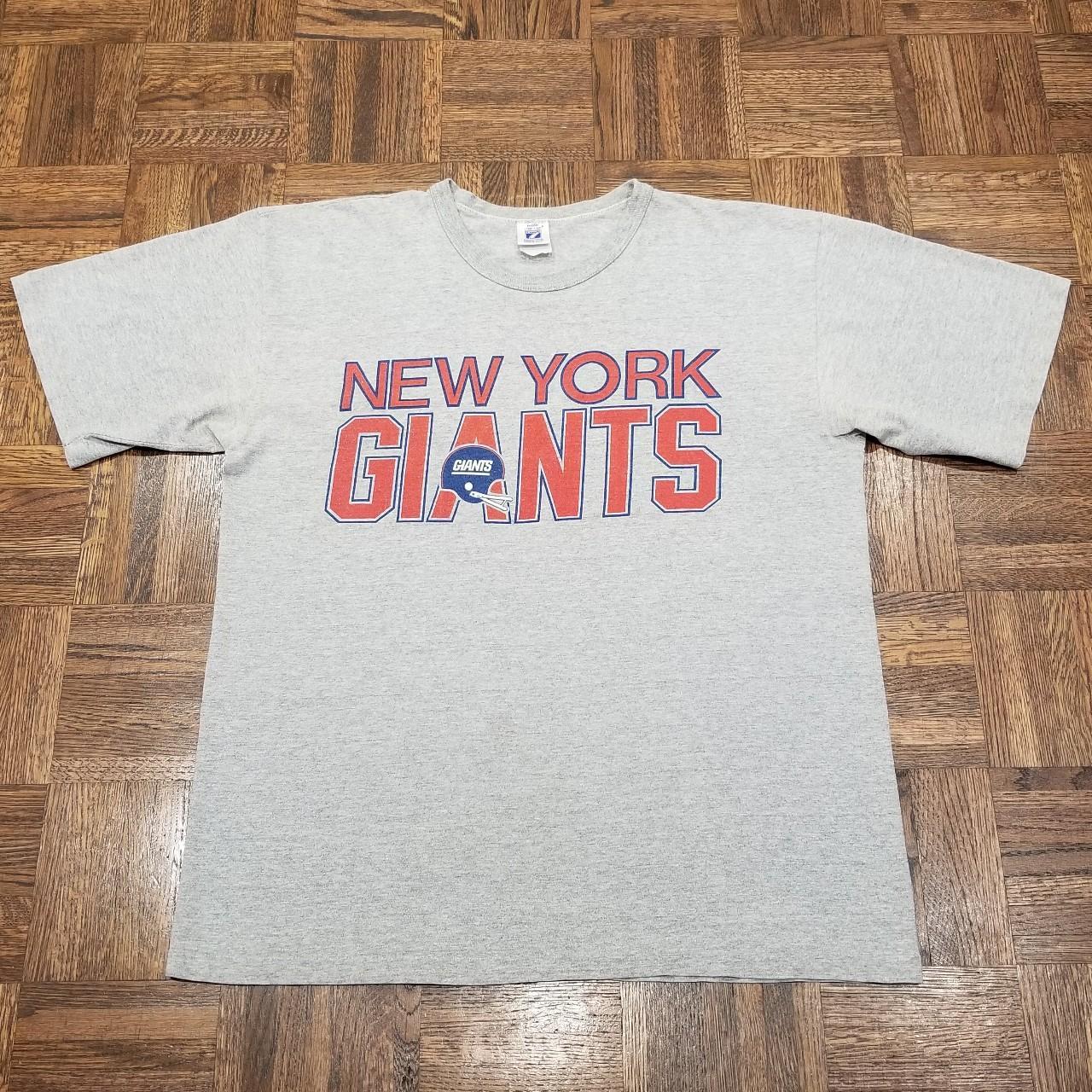 Vintage New York Giants Jersey T-Shirt Size tag is - Depop