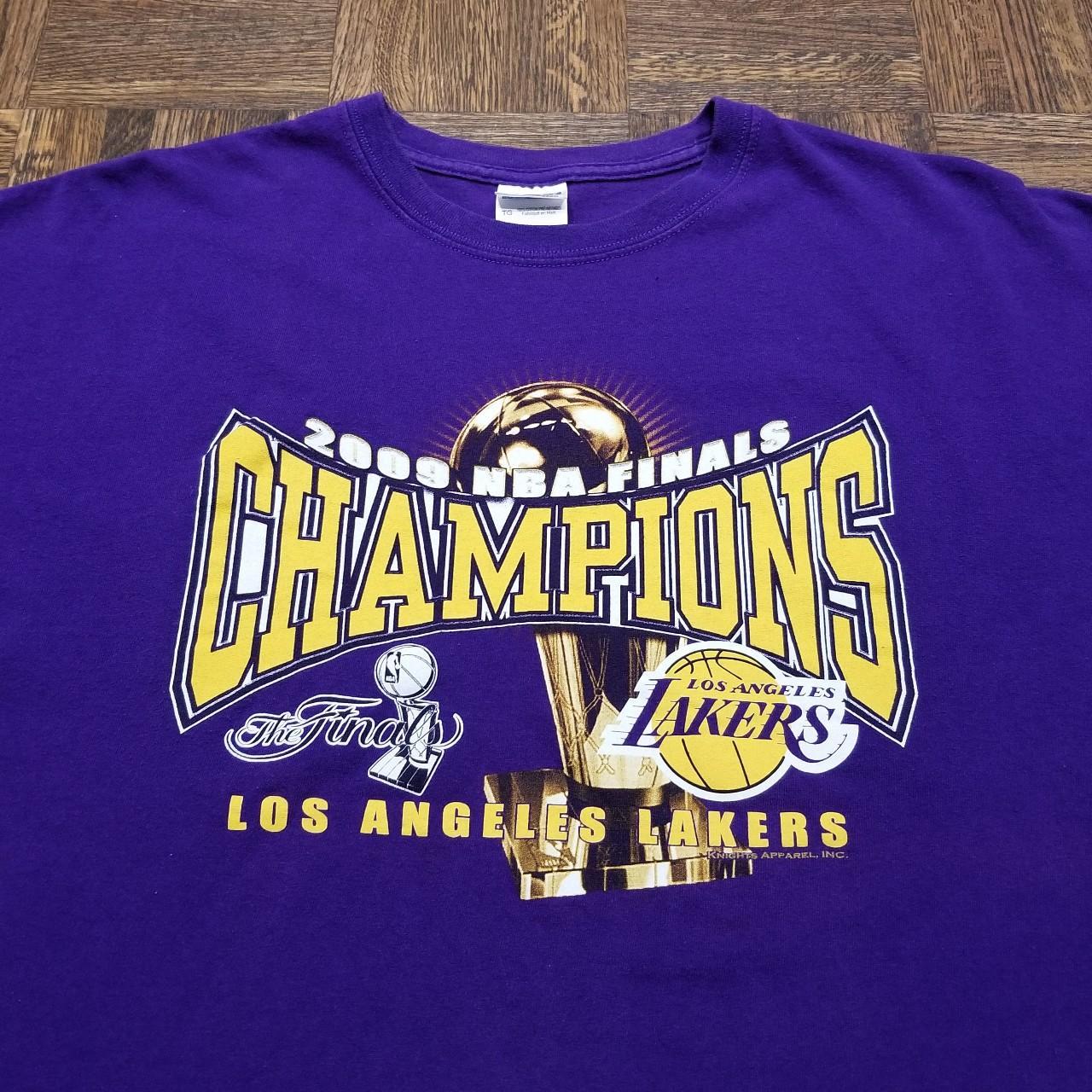 LA Lakers Faded Logo Purple T-Shirt