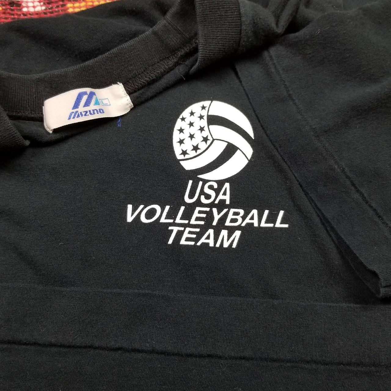 Vintage Mizuno USA Volleyball Team t shirt Adult... - Depop