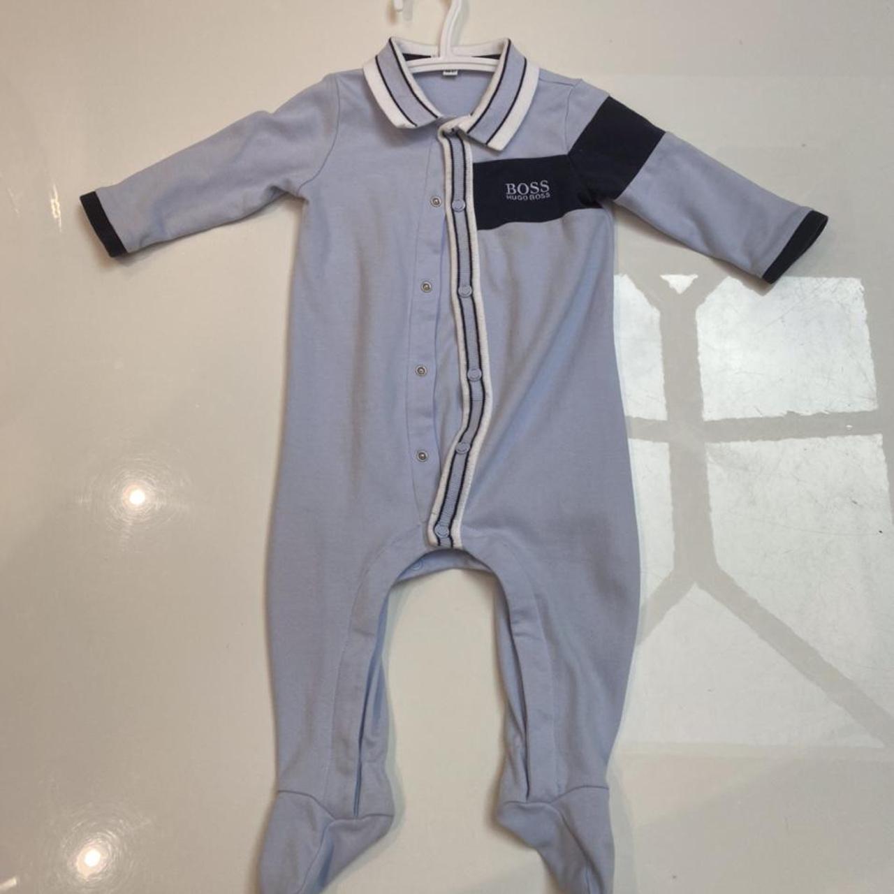 Baby grow sleep suit. Hugo boss baby boys genuine... - Depop