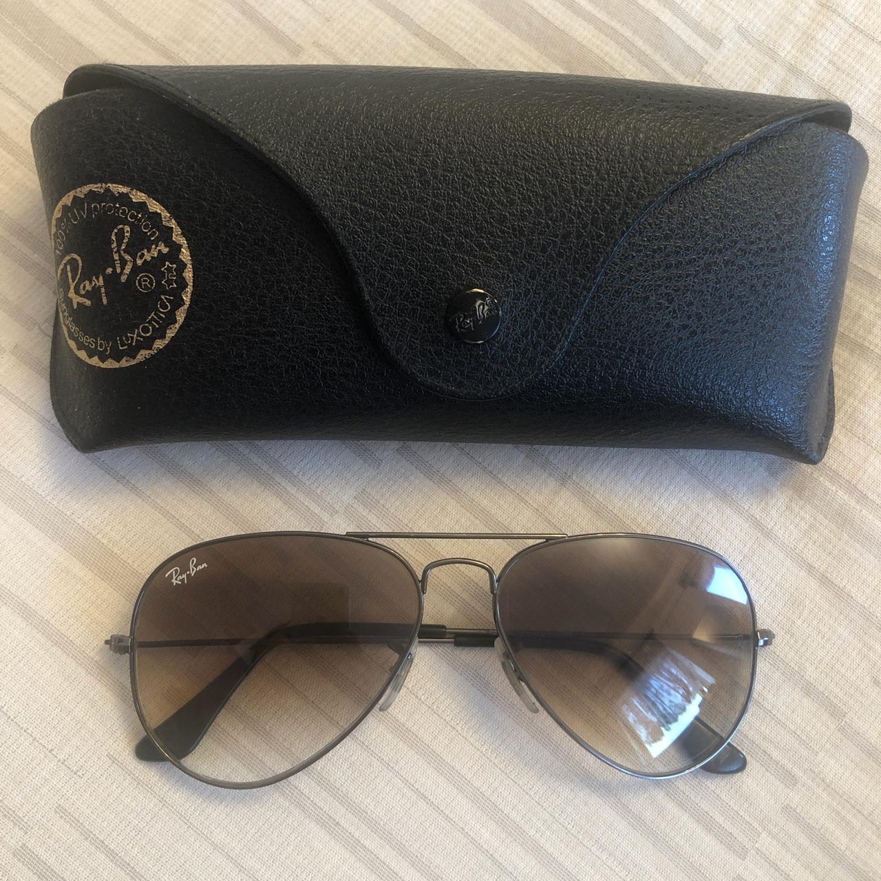 Ray-Ban genuine brown tint sunglasses size S #rayban... - Depop