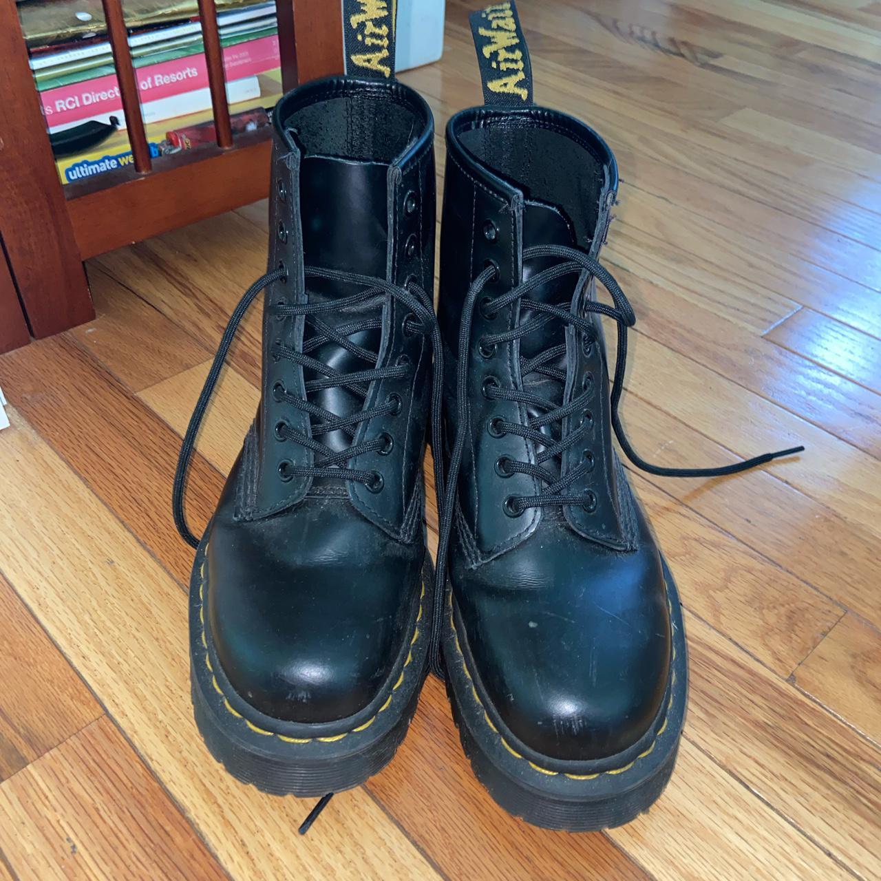 Doc Martens 1460 Women’s high top lace up boots.... - Depop