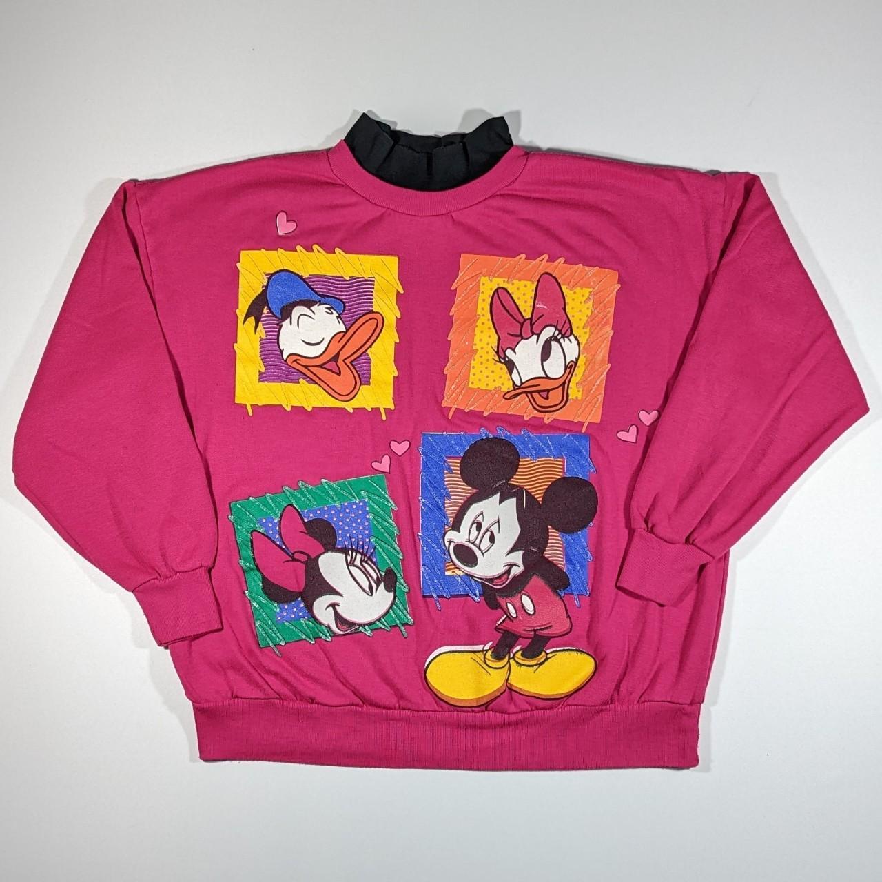 Vtg 90s Mickey Minnie Mouse Disney Sz Large... - Depop