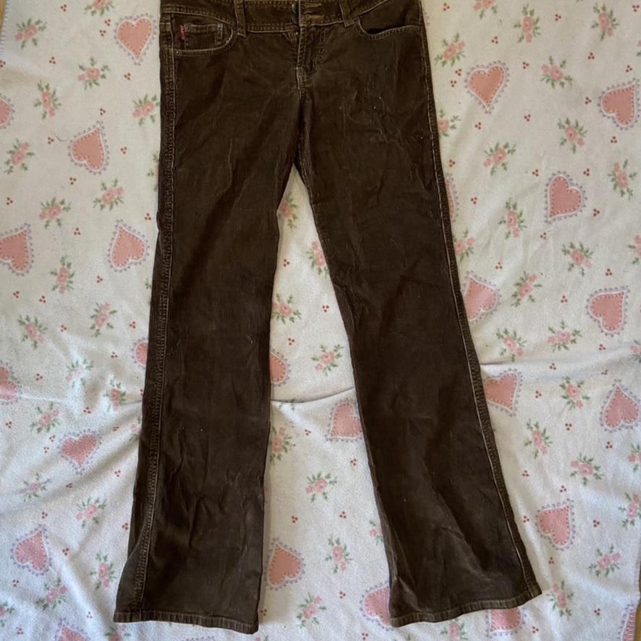 This early 2000s Hollister low waisted, flared... - Depop