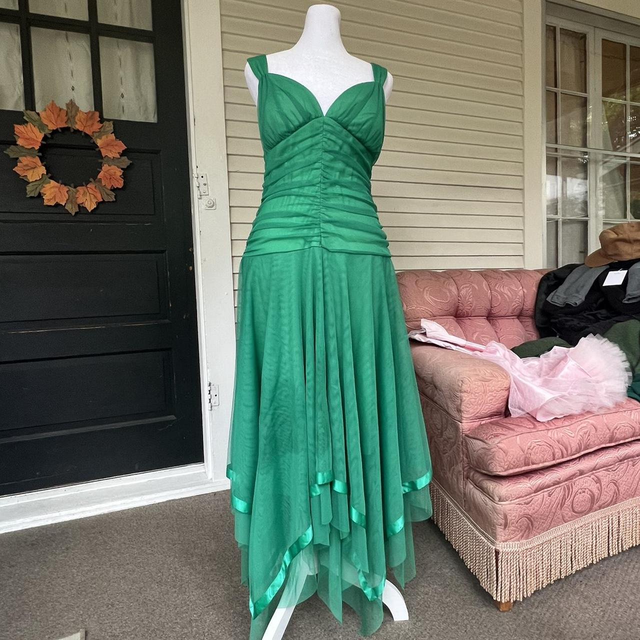 Women's Green Dress | Depop