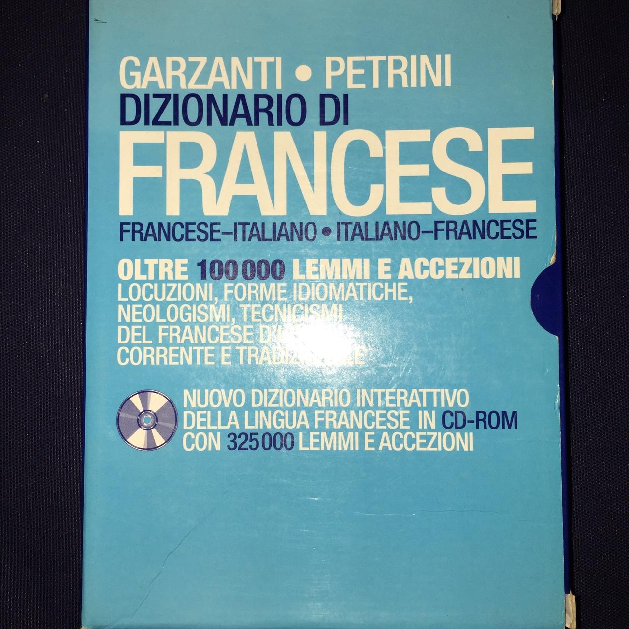 Dizionario francese-italiano,ita-fra,mai usato