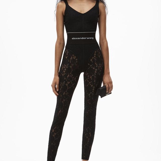 Alexander wang lace jumpsuit , worn once fits pretty