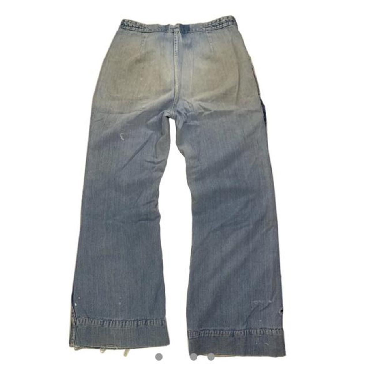 Vintage 70s bush denim very rare high-quality denim... - Depop