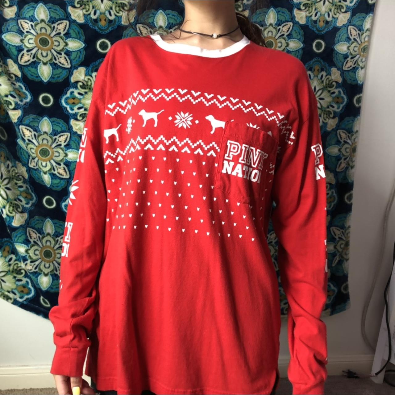 Oversized pink nation tee Originally bought for $35 - Depop