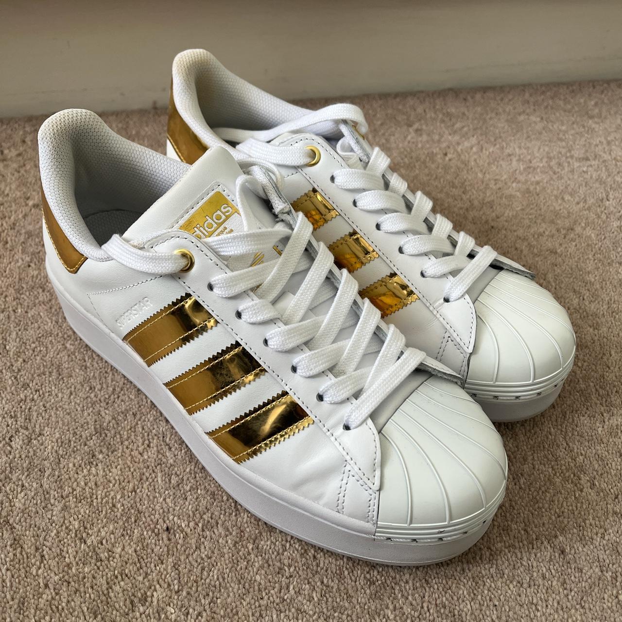 adidas originals superstar women gold