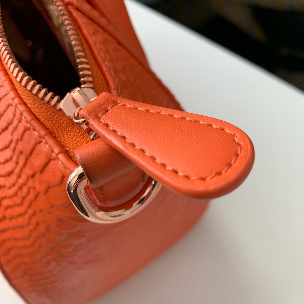 Folli follie orange handbag with shoulder strap Depop