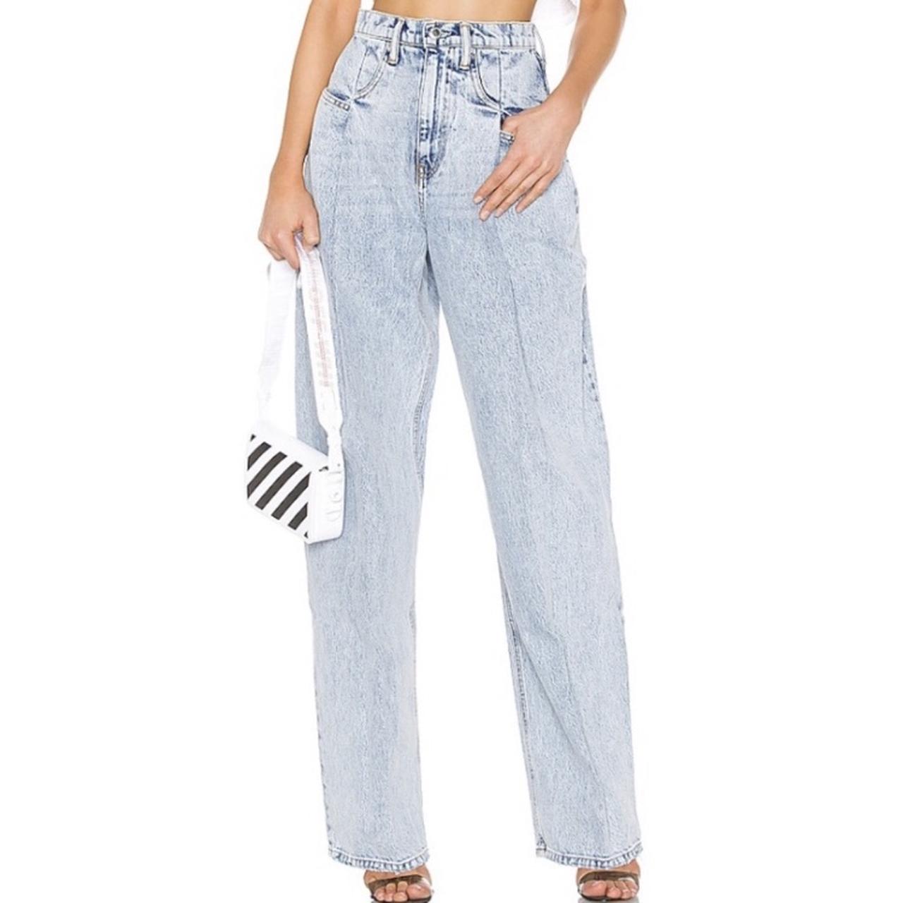 Alexander wang brace cheap pleated jean